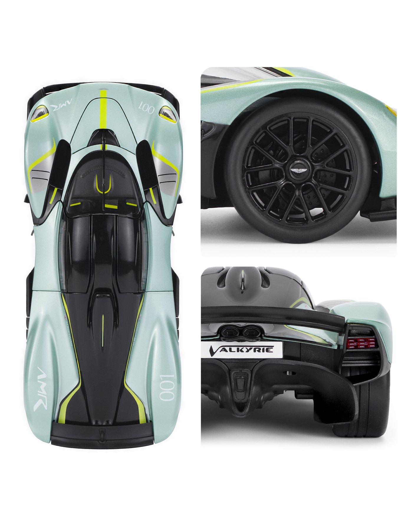 Image 5 of 7 of Die Cast 1:18 scale Aston Martin Valkyrie Appletree Green