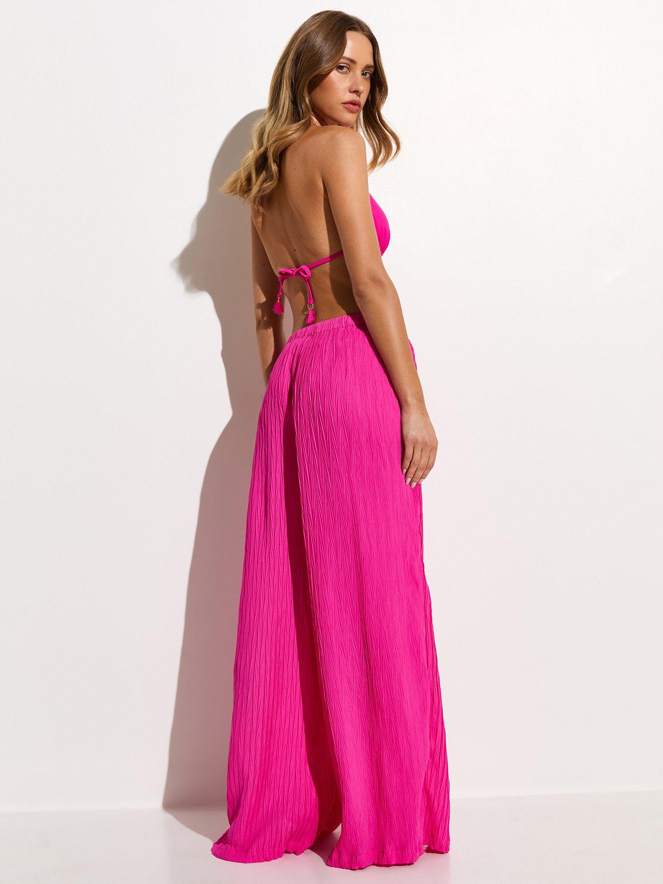 new-look-textured-beach-wide-leg-trousers-dark-pinkstillFront
