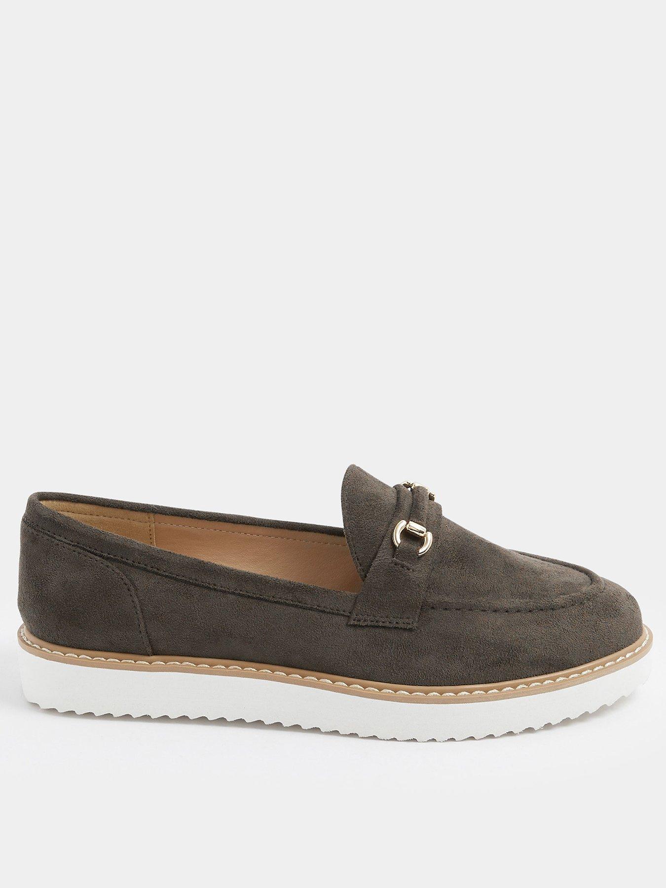 Yours Curve Extra Wide Fit Snaffle Trim Loafer