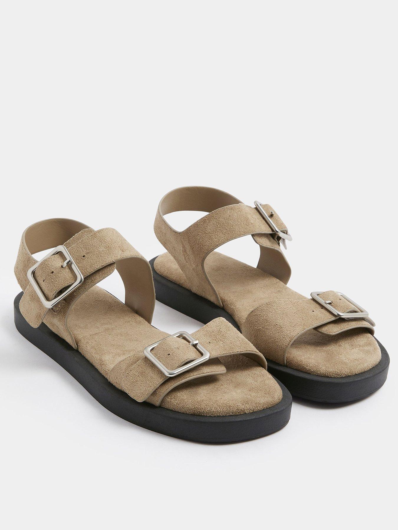 Image 2 of 4 of Yours Curve Wide Fit Buckle Sandal