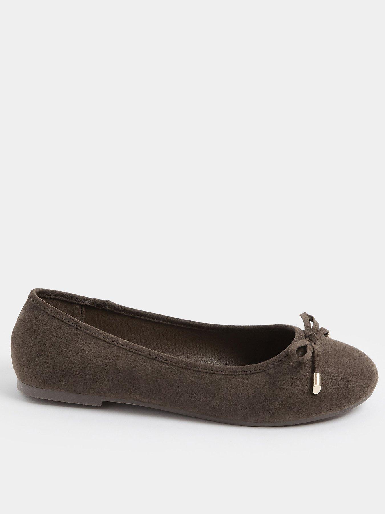 Yours Curve Wide Fit Ballerina Pump