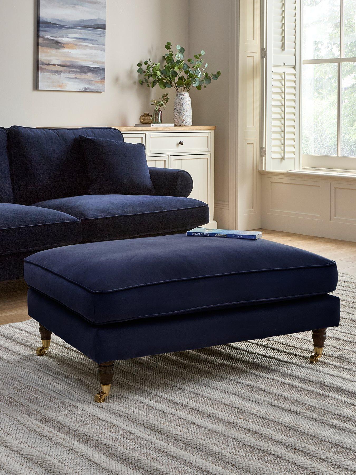 Image 1 of 5 of The Very Collection Coast Footstool - FSC&reg; Certified