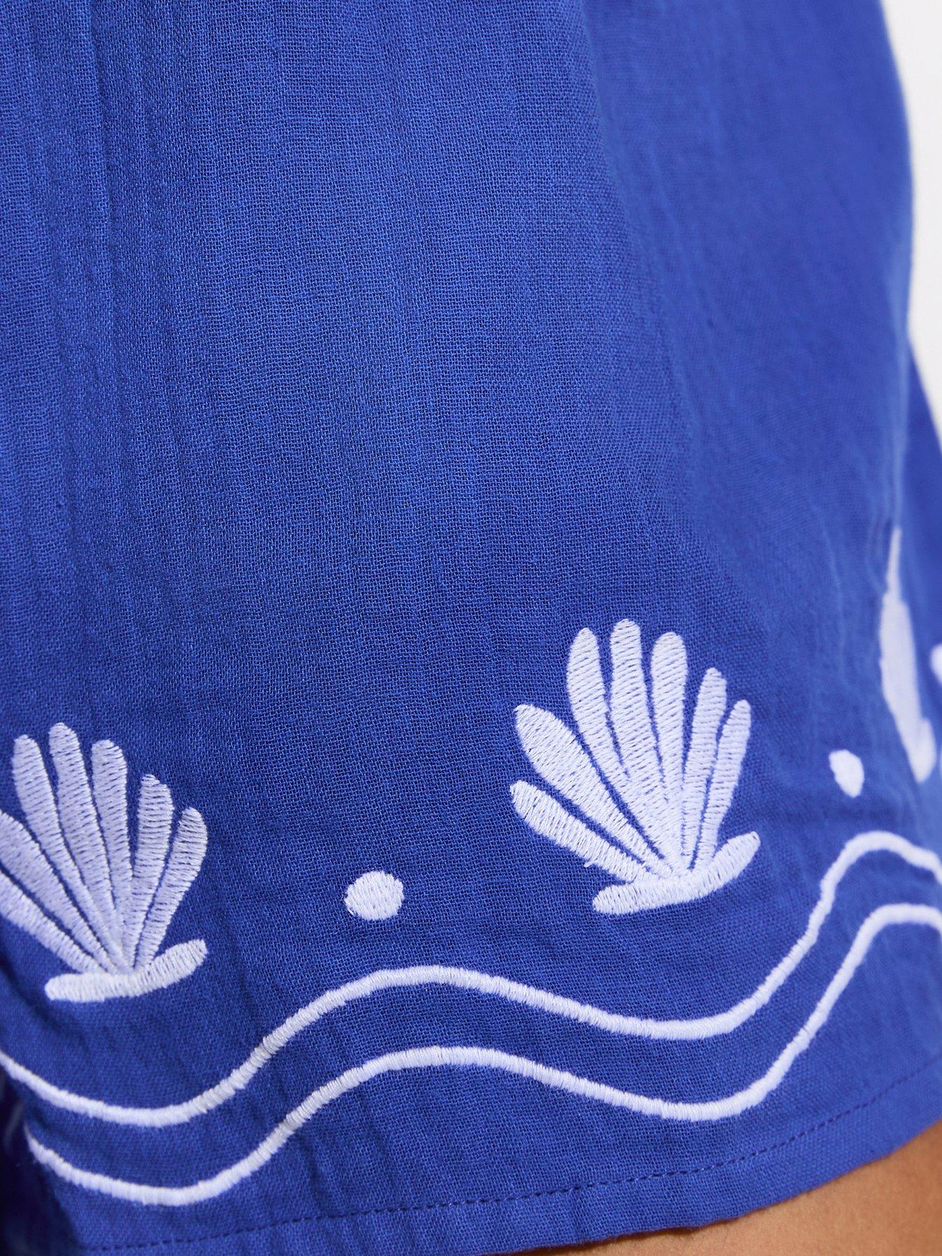 new-look-embroidered-hem-beach-bandeau-playsuit-bluedetail
