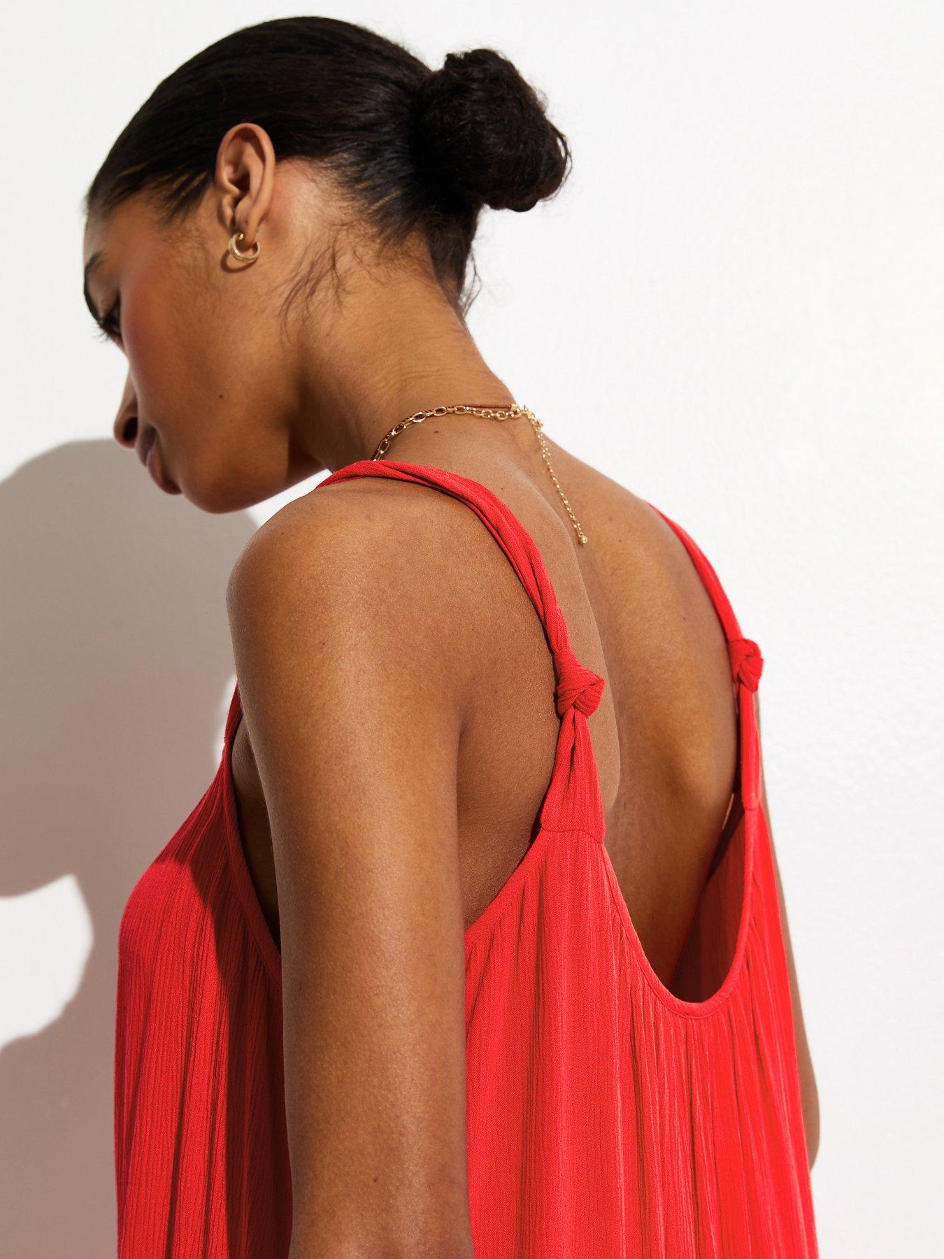 new-look-nbspknot-strap-beach-maxi-dress-bright-redoutfit