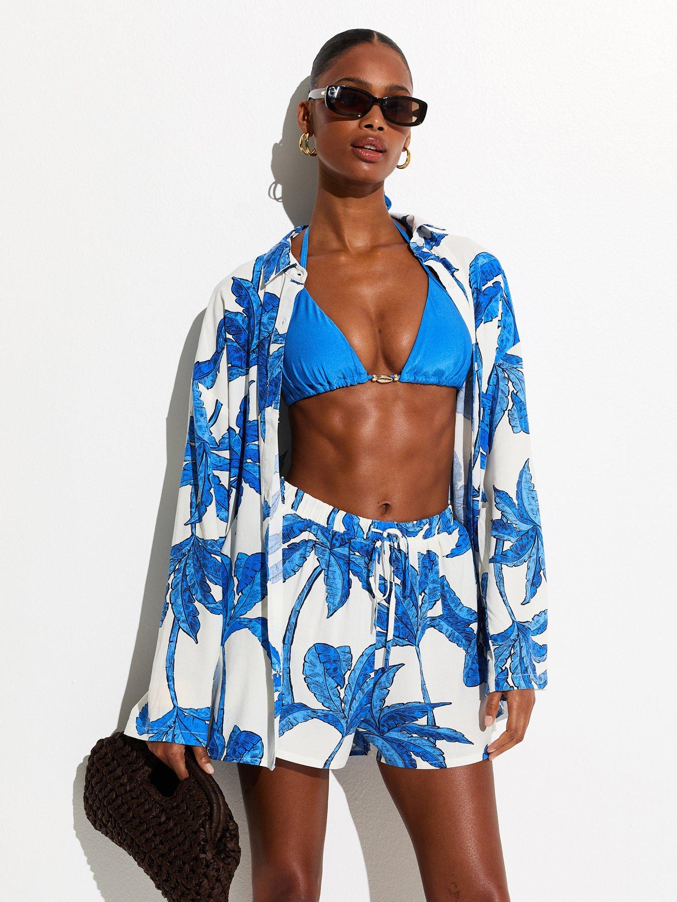 new-look-blue-palm-tree-print-beach-shortsfront