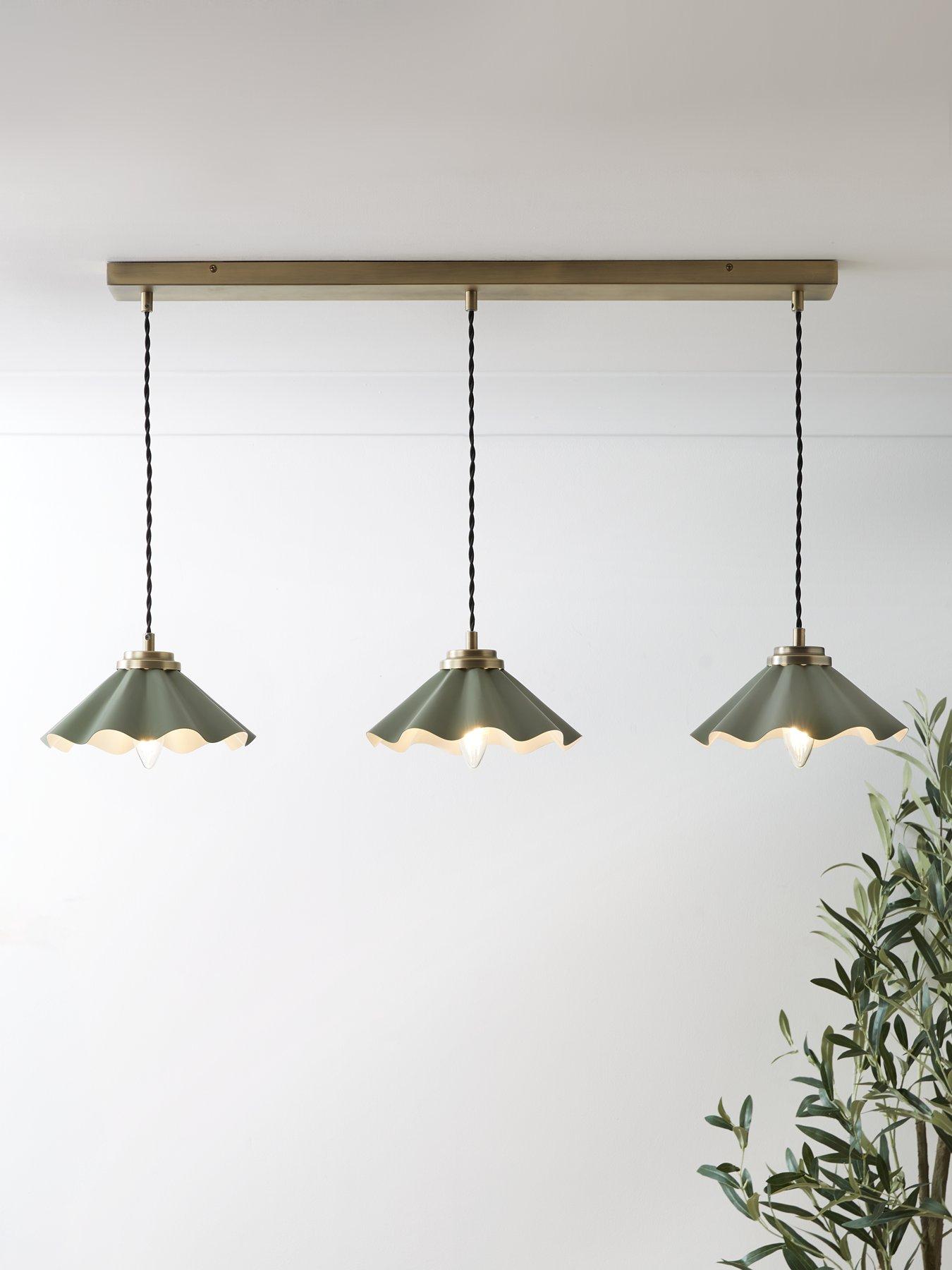 Image 1 of 6 of The Very Collection Fluted 3 Light Bar