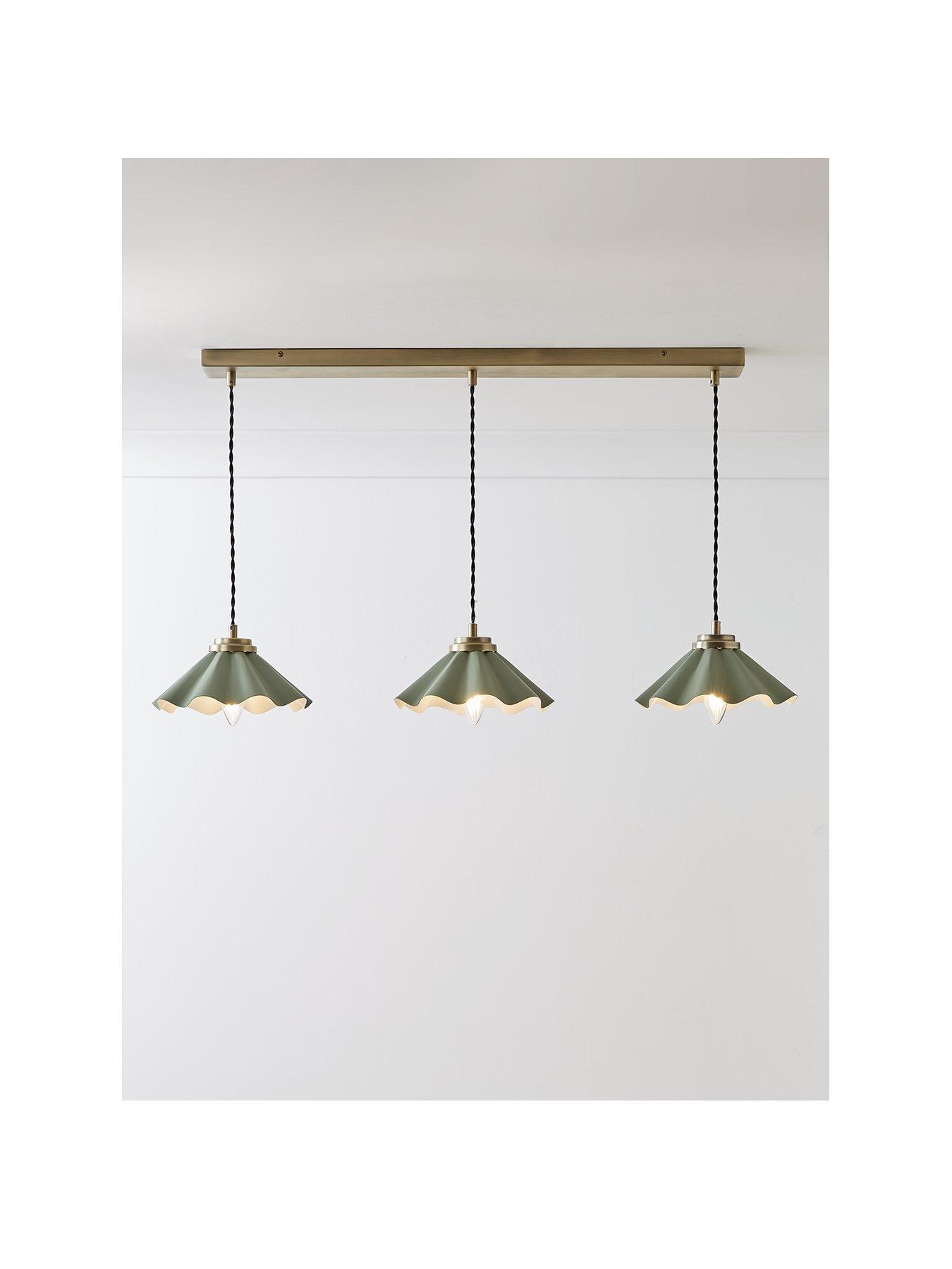 Image 2 of 6 of The Very Collection Fluted 3 Light Bar