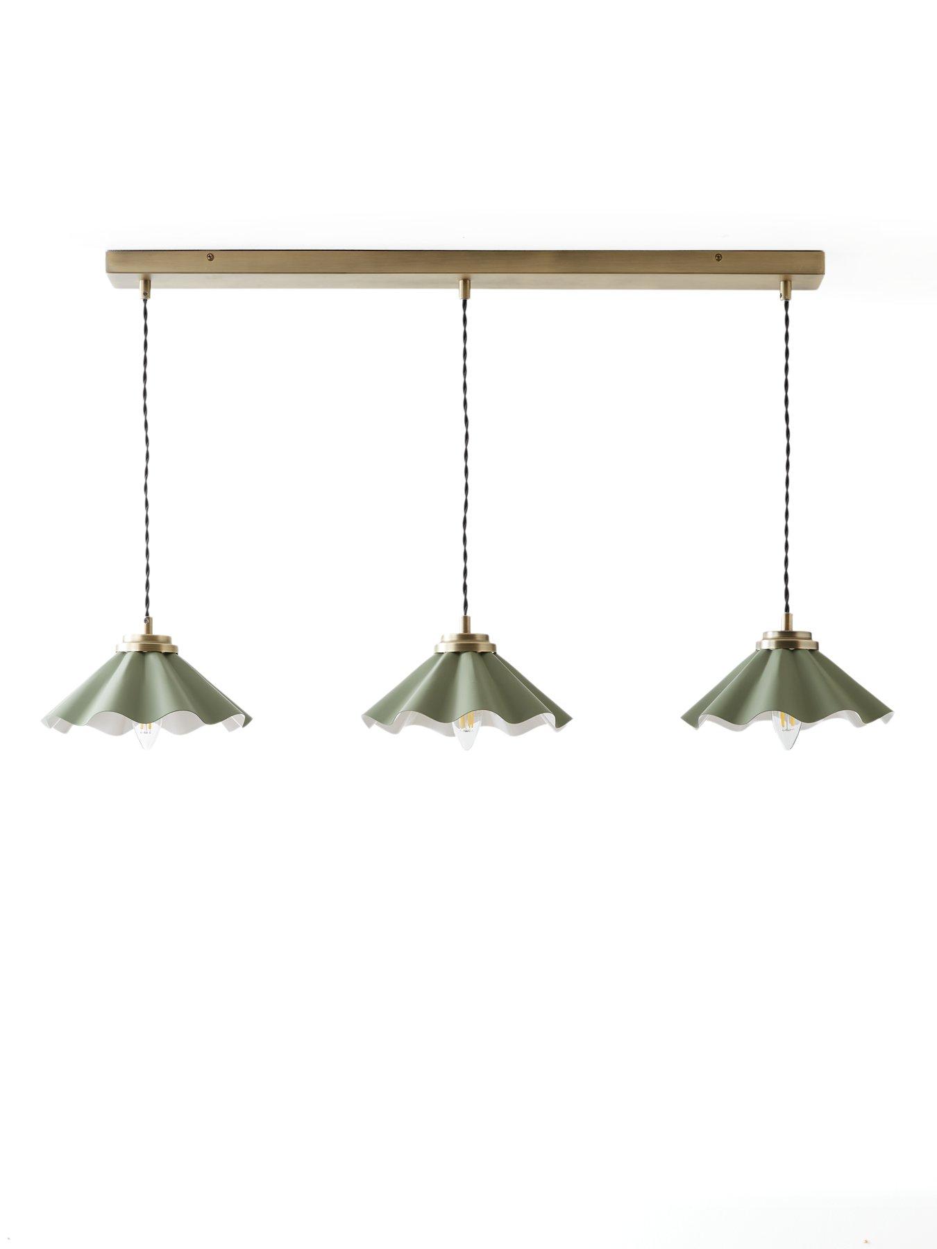 Image 3 of 6 of The Very Collection Fluted 3 Light Bar