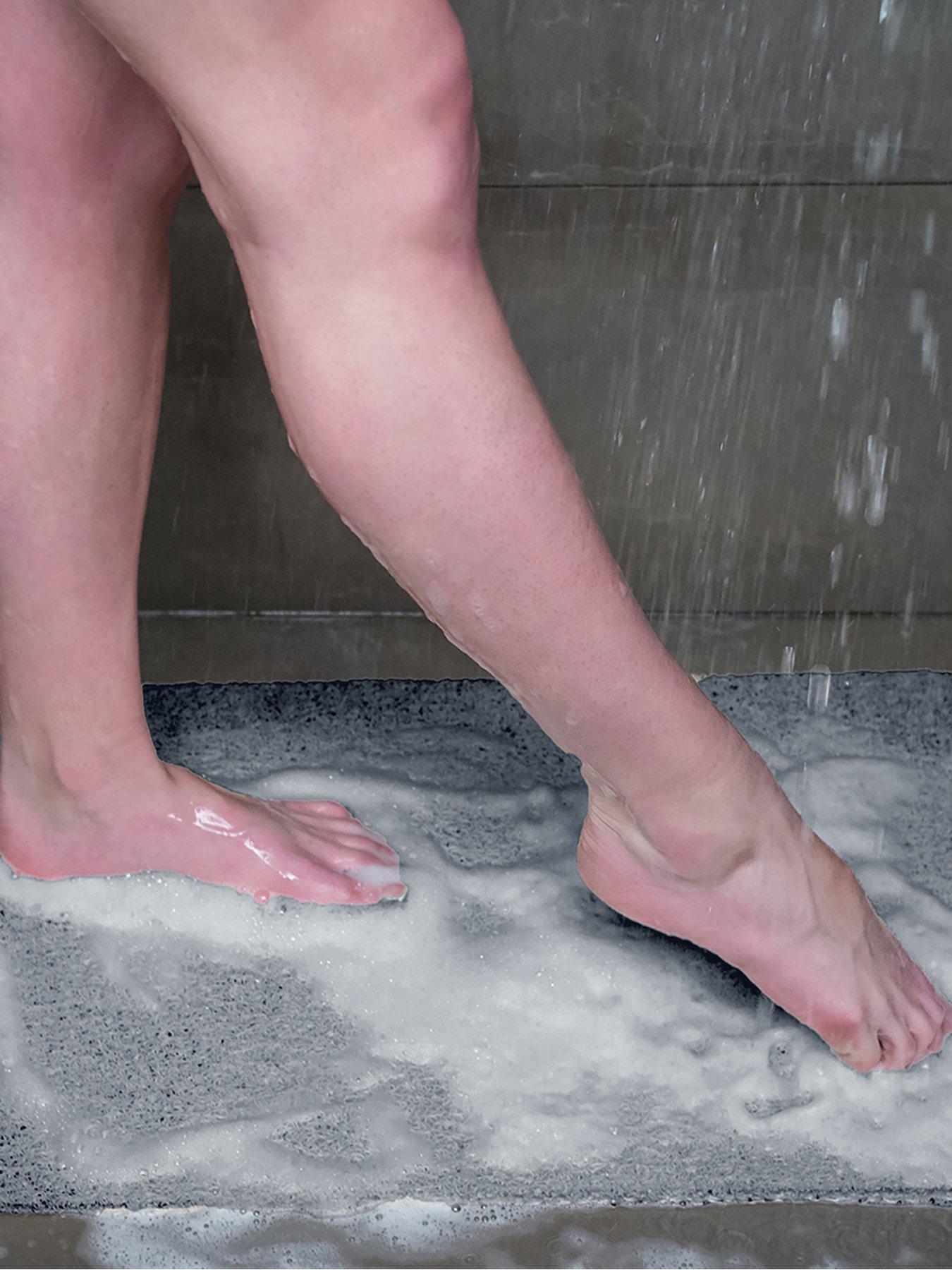 Image 1 of 4 of JML XL Grey Hydro Wonder Non-Slip Shower Mat