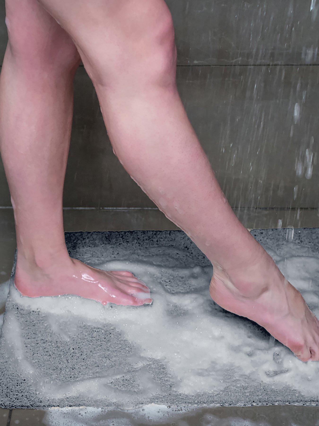 Image 4 of 4 of JML XL Grey Hydro Wonder Non-Slip Shower Mat