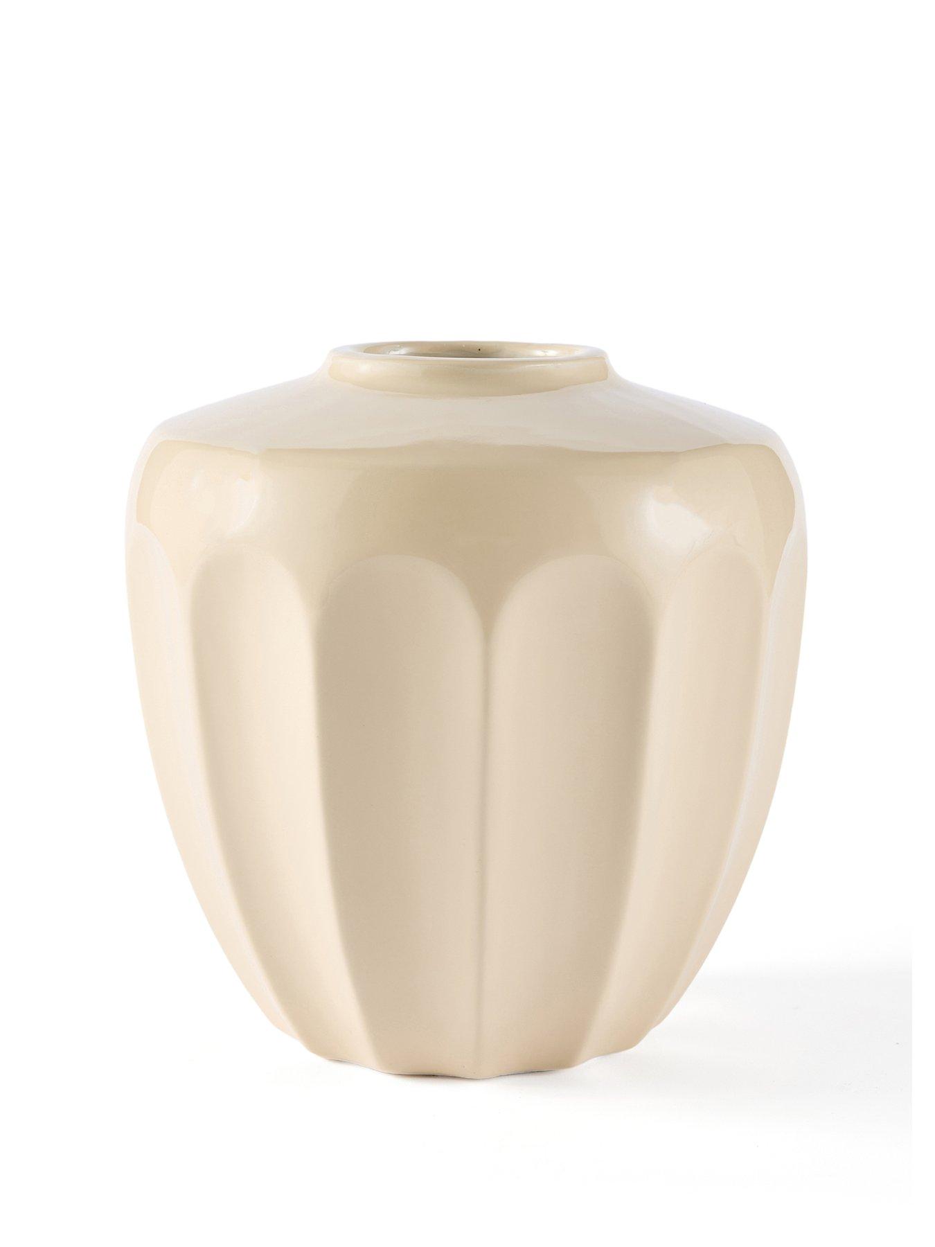 Image 2 of 8 of The Very Collection Ceramic Vase Wide 20cm