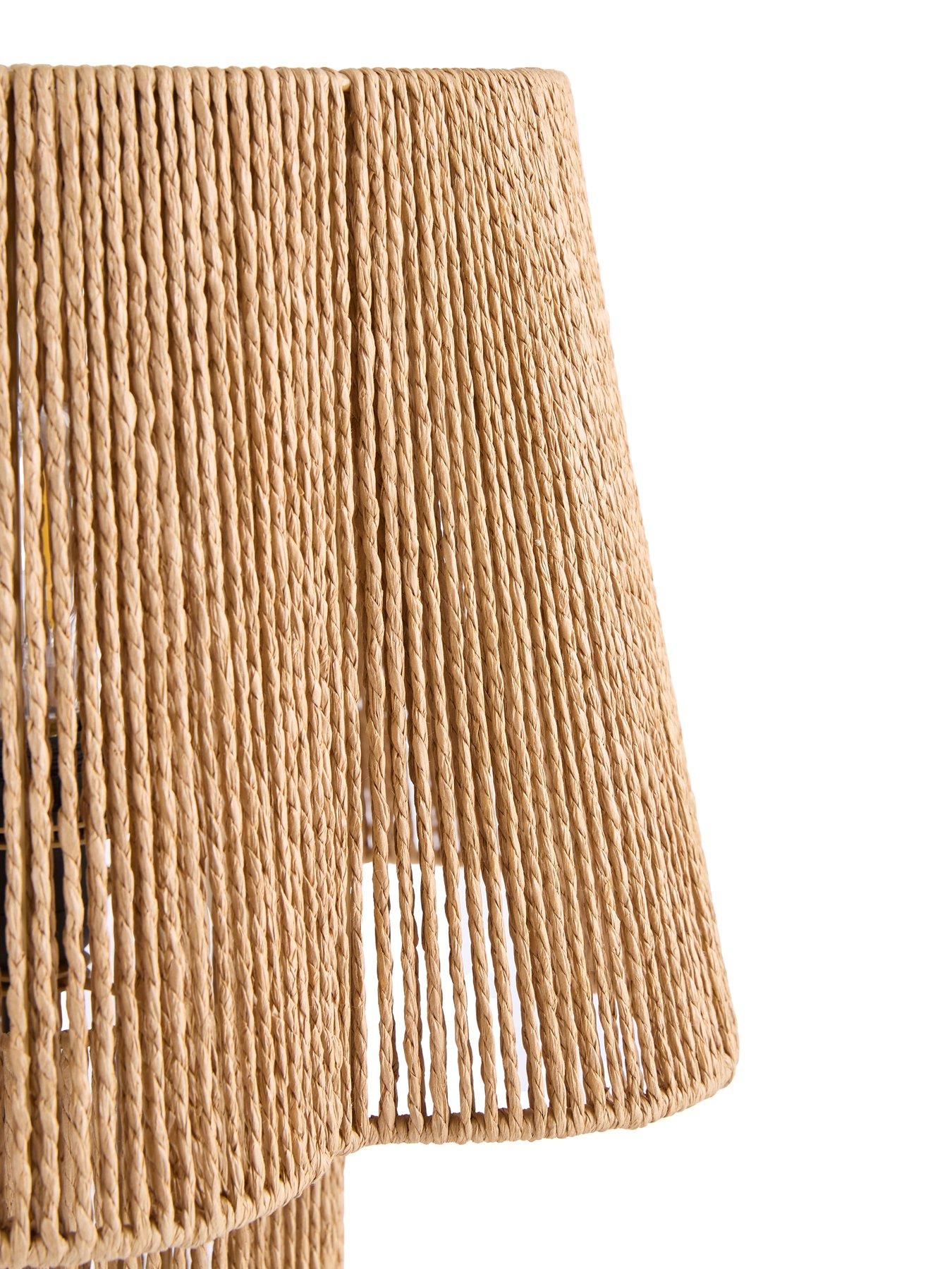 Image 4 of 8 of The Very Collection String Table Lamp with Fluted Shade