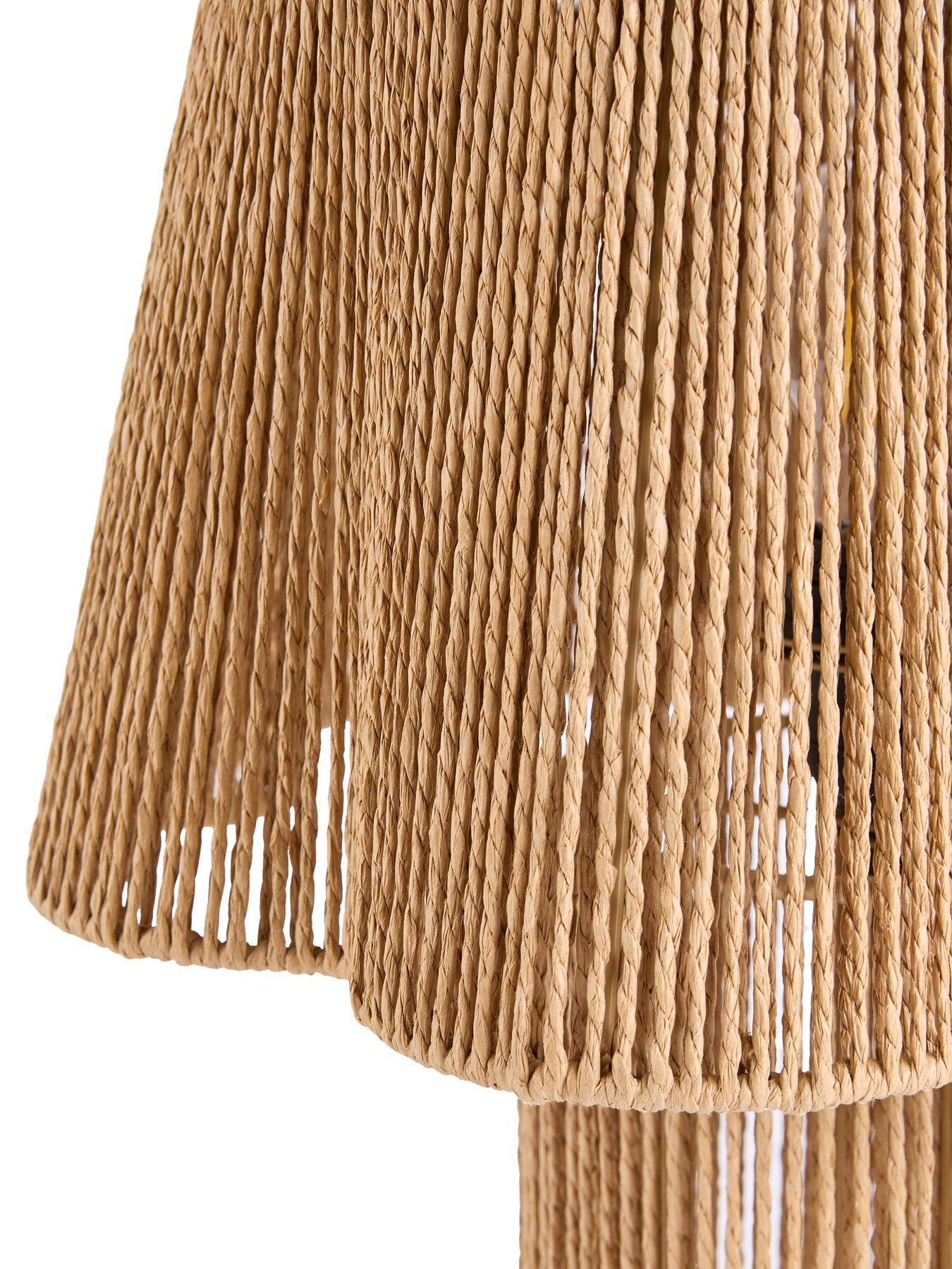 Image 5 of 8 of The Very Collection String Table Lamp with Fluted Shade