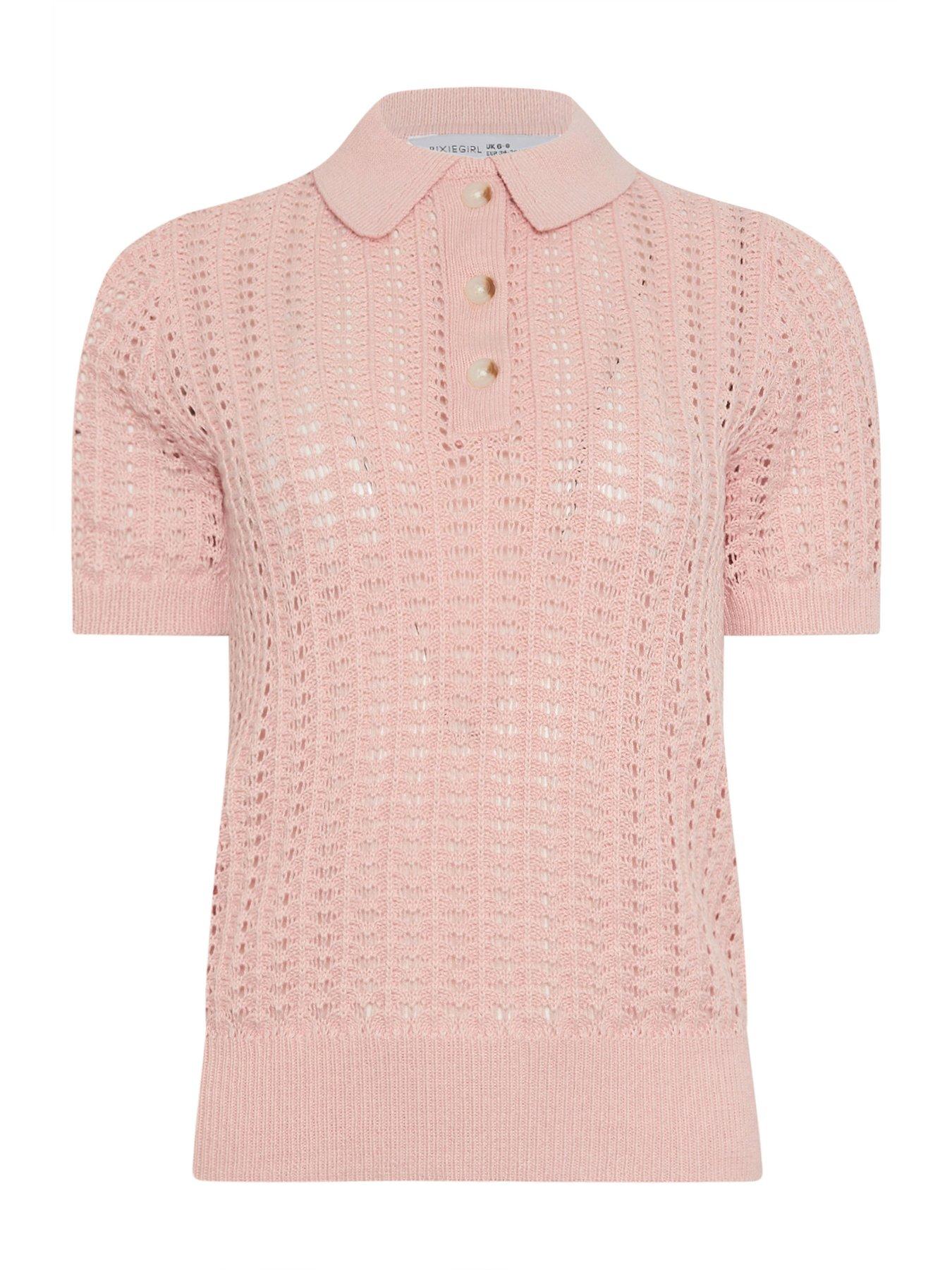 pixiegirl-petite-crochet-polo-top-pinkdetail