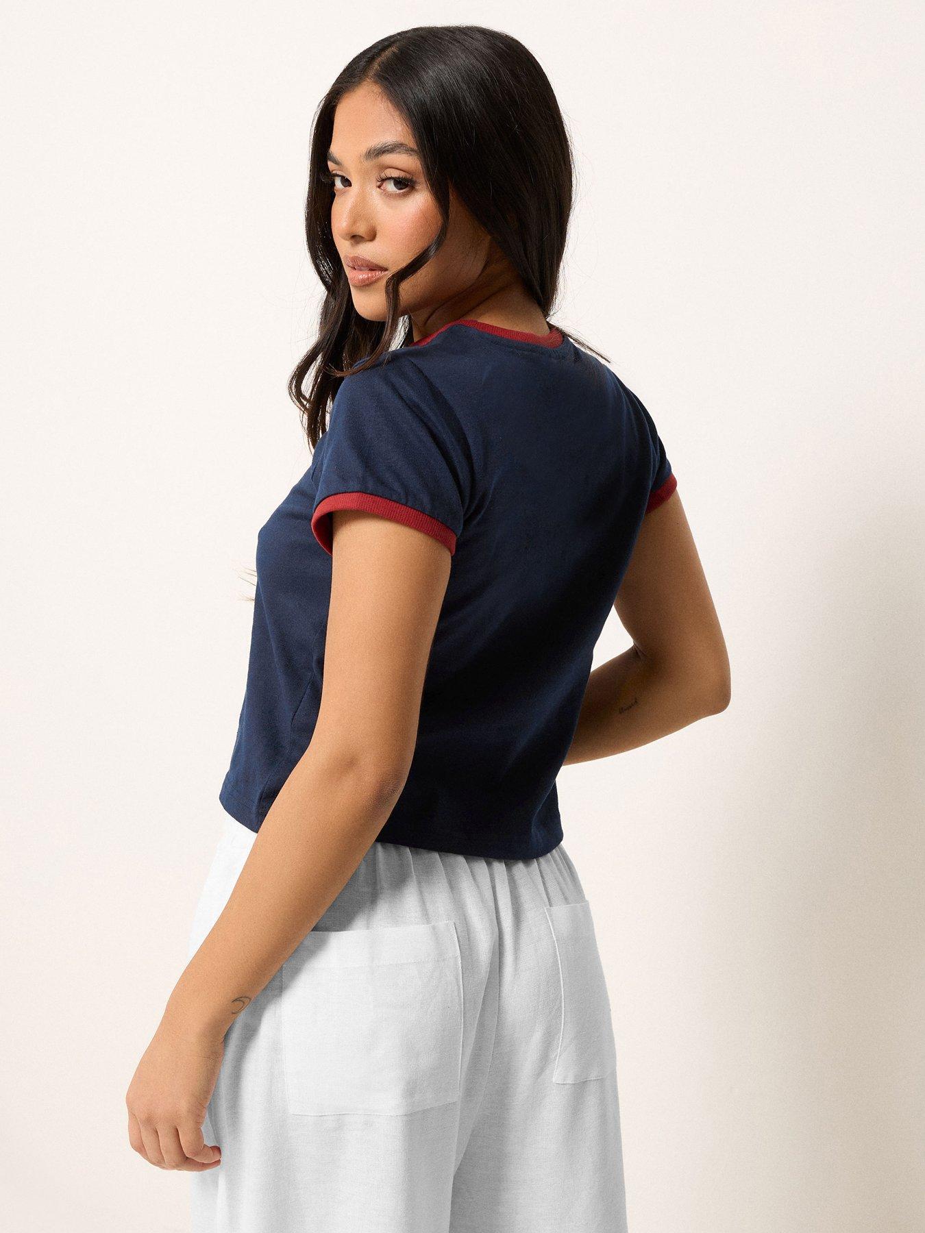 Image 2 of 6 of PixieGirl Petite Feeling Fresh Tomato T-shirt