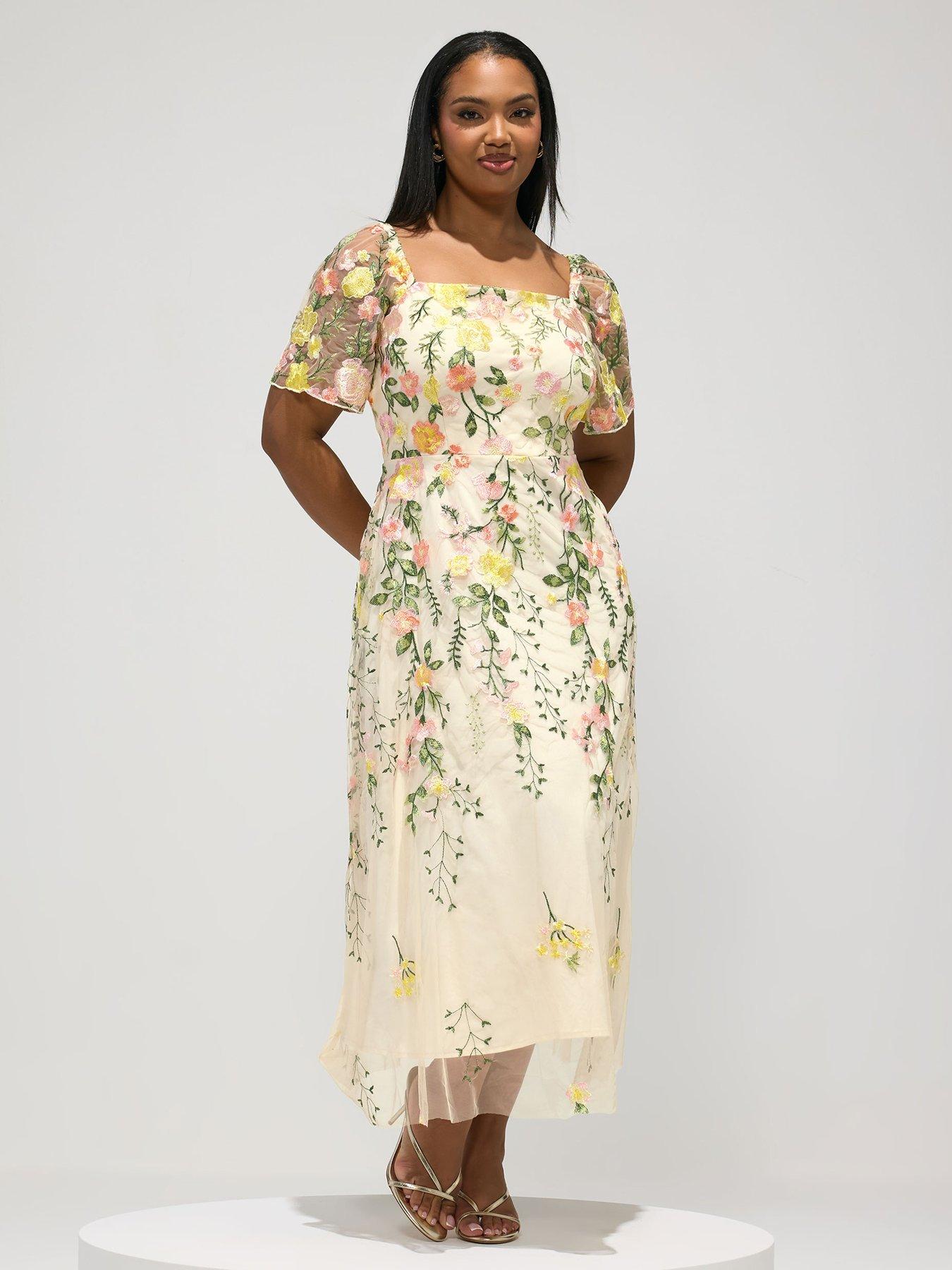 yours-curve-square-neck-embroidered-maxi-dress-yellowback