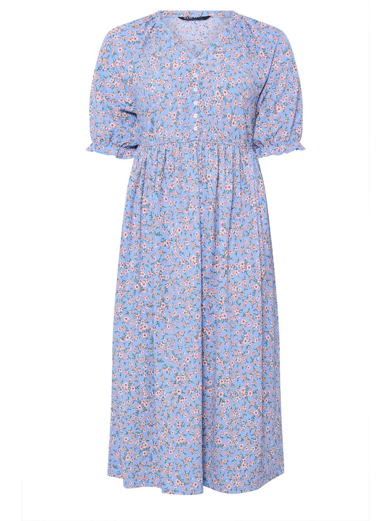 Image 5 of 5 of Yours Curve Raglan Prairie Dress