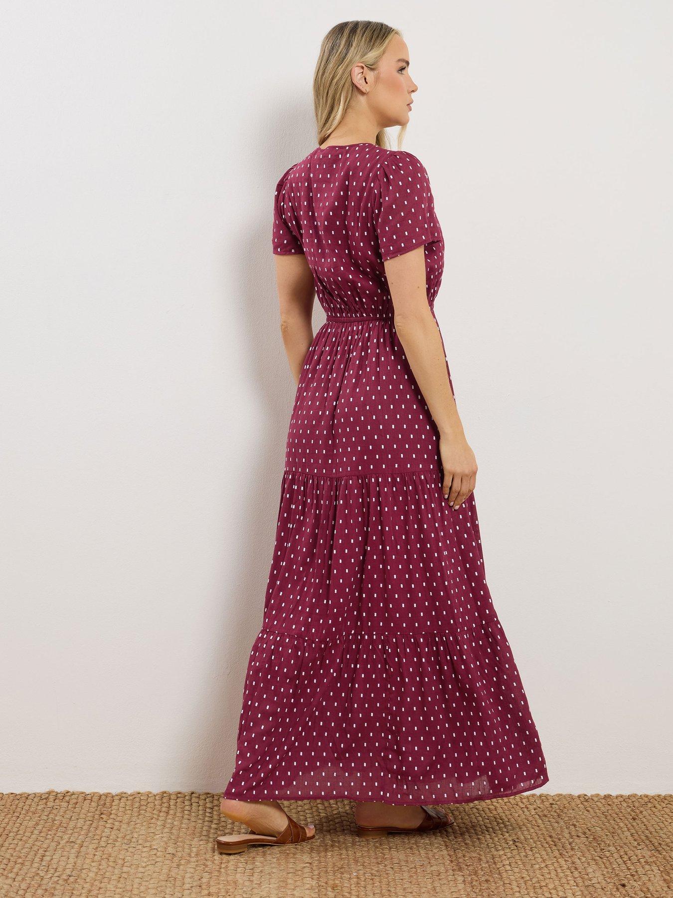 long-tall-sally-dobby-tiered-maxi-dress-pinkstillFront