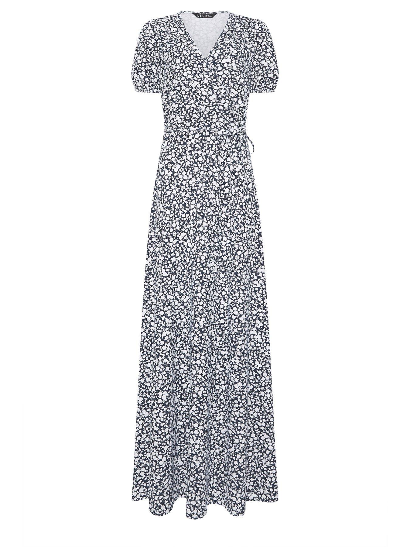 long-tall-sally-ditsy-wrap-maxi-dress-bluedetail
