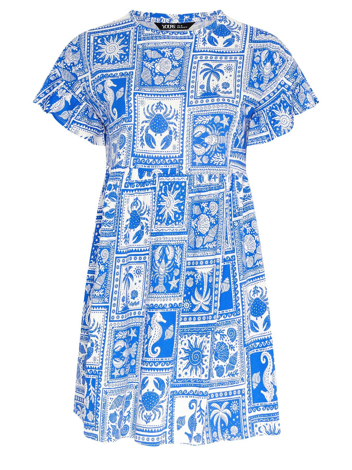 yours-curve-frill-sleeve-tunic-dressdetail