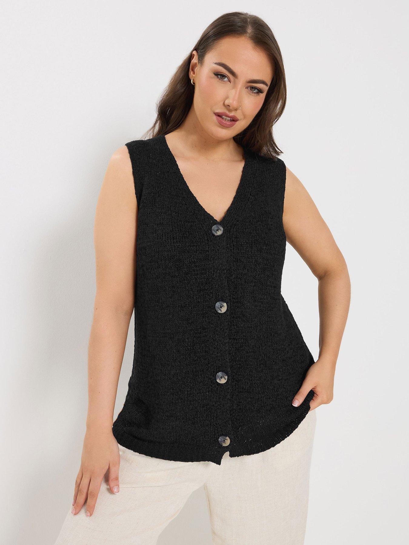 yours-curve-knitted-waistcoatfront