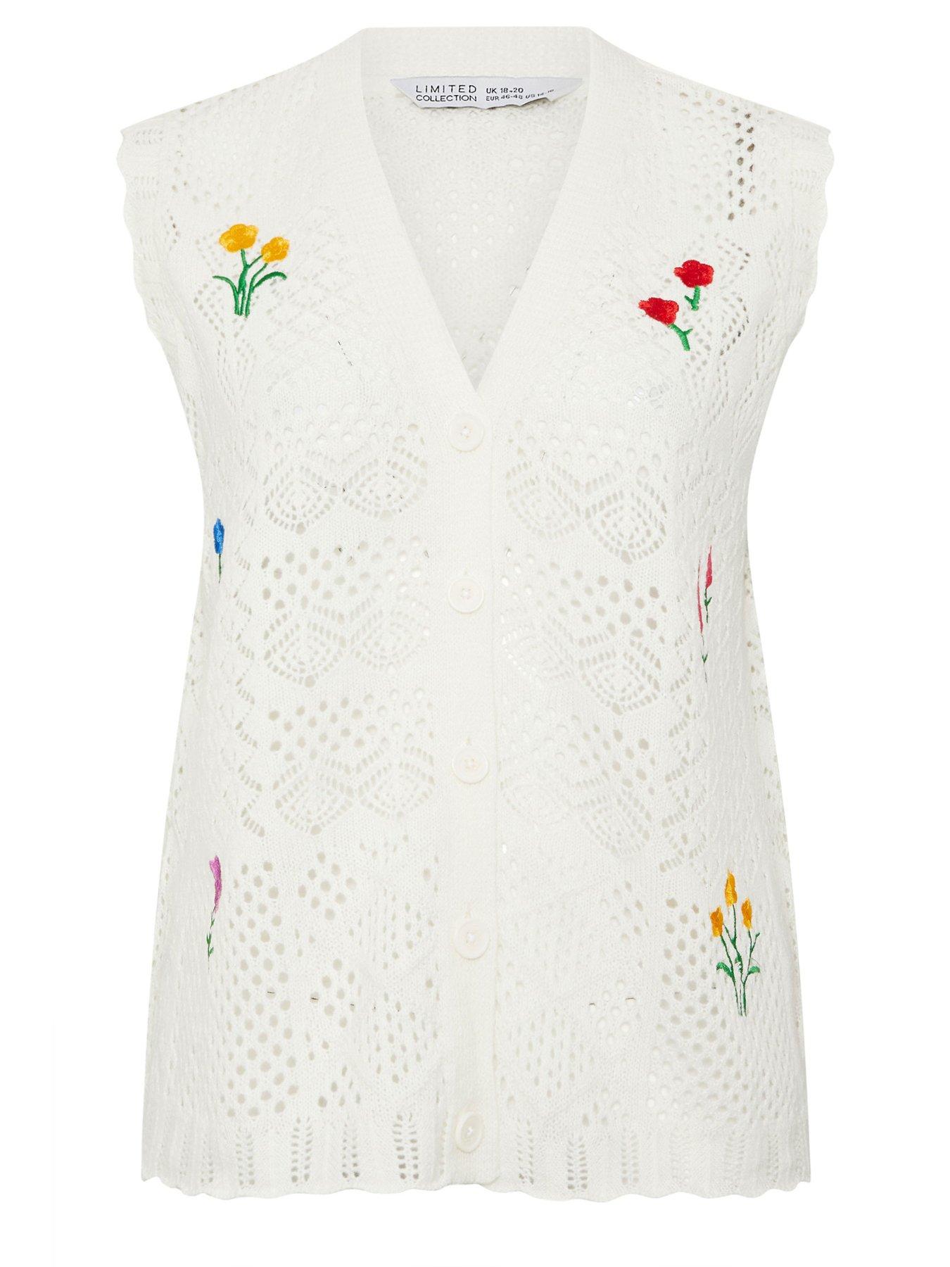 yours-curve-mini-ditsy-knitted-waistcoatdetail