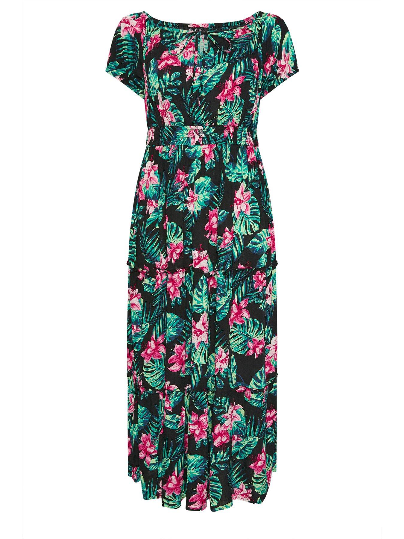 yours-curve-gypsy-bardot-maxi-dressdetail