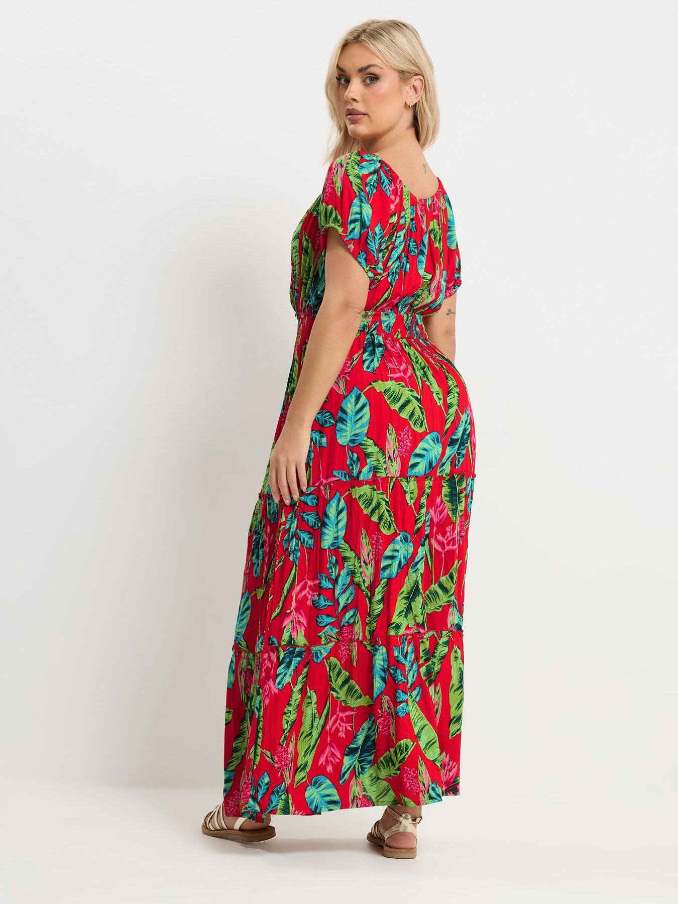 yours-curve-gypsy-bardot-maxi-dressstillFront