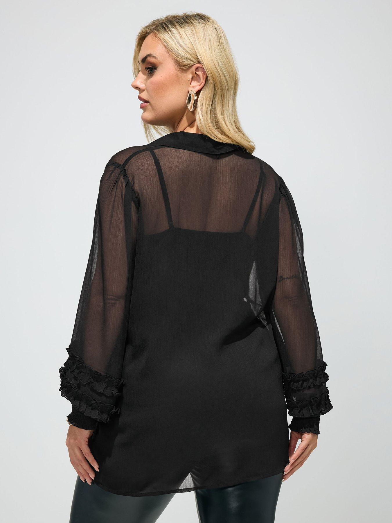 yours-curve-cuffed-shirtstillFront