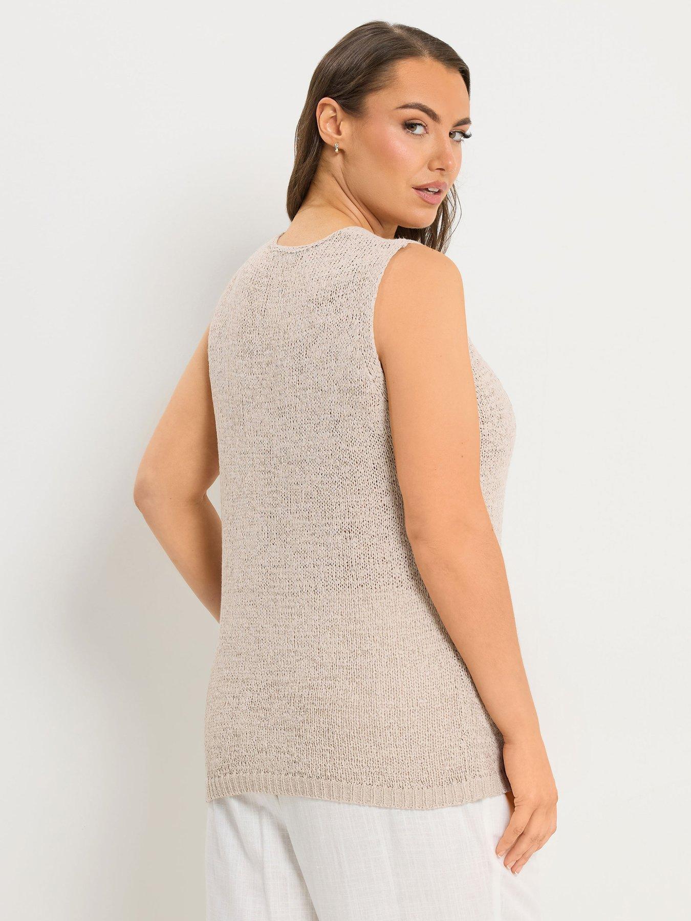 yours-curve-knitted-waistcoatstillFront