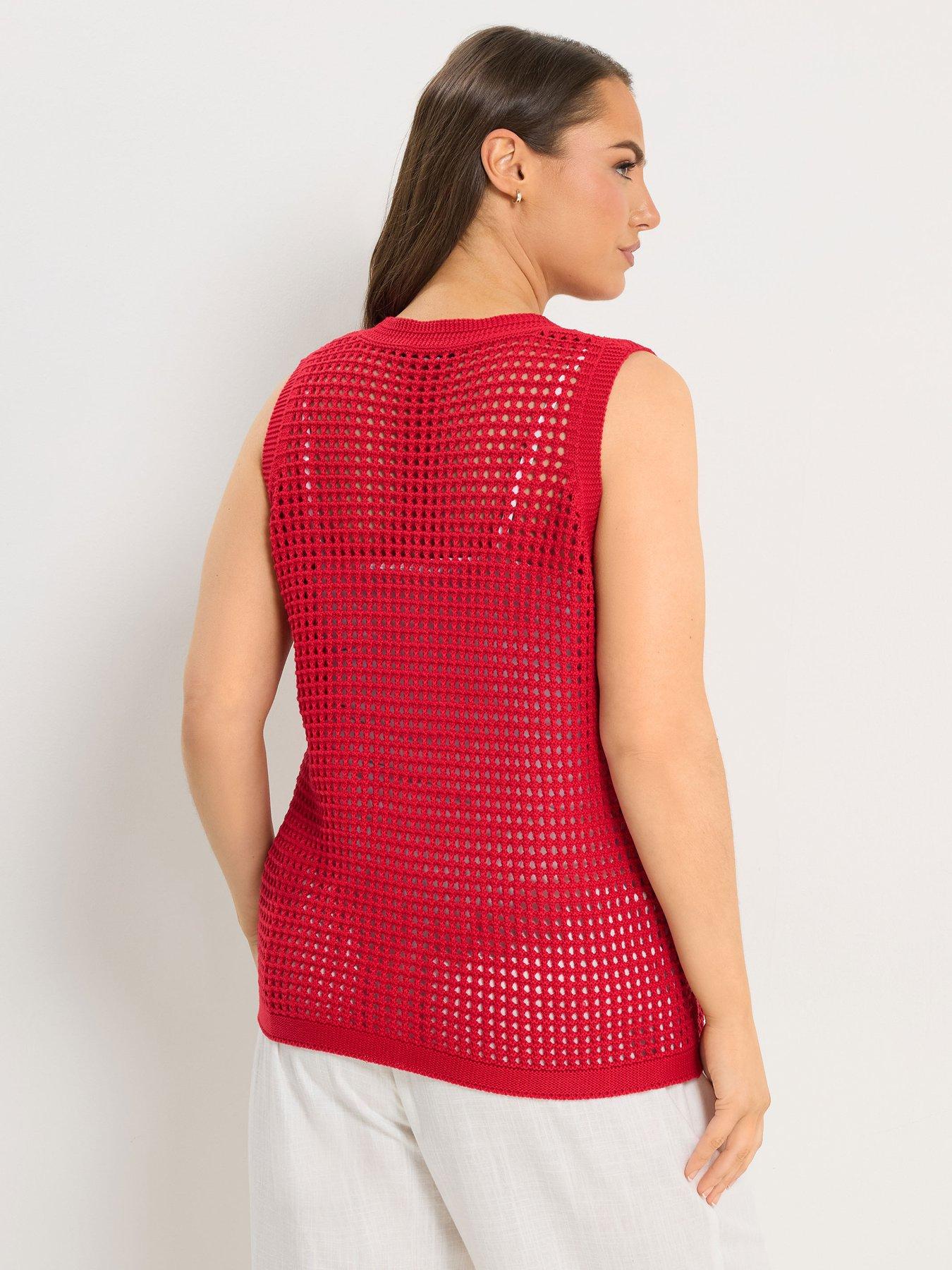 yours-curve-floral-crochet-waistcoatstillFront