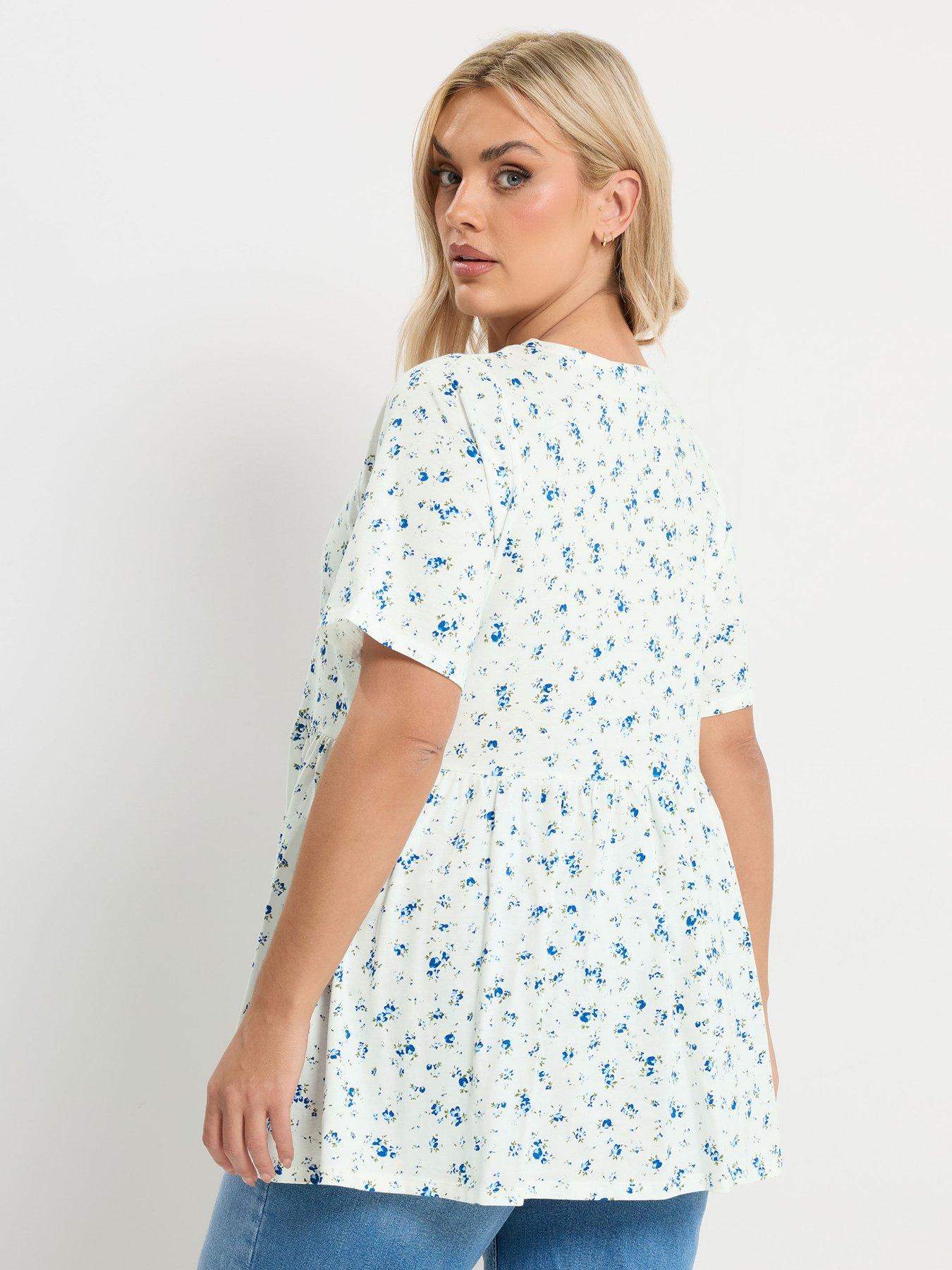 yours-curve-bow-front-peplum-topstillFront