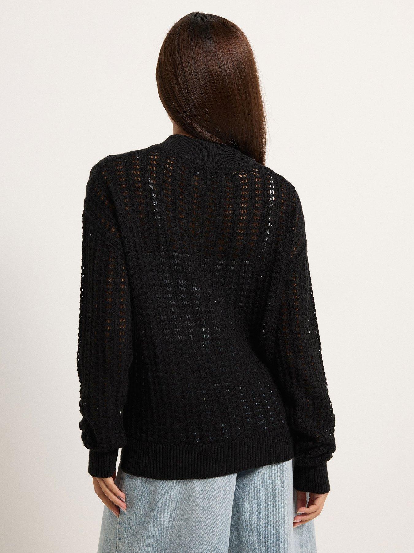 pixiegirl-petite-crochet-bomber-cardiganstillFront