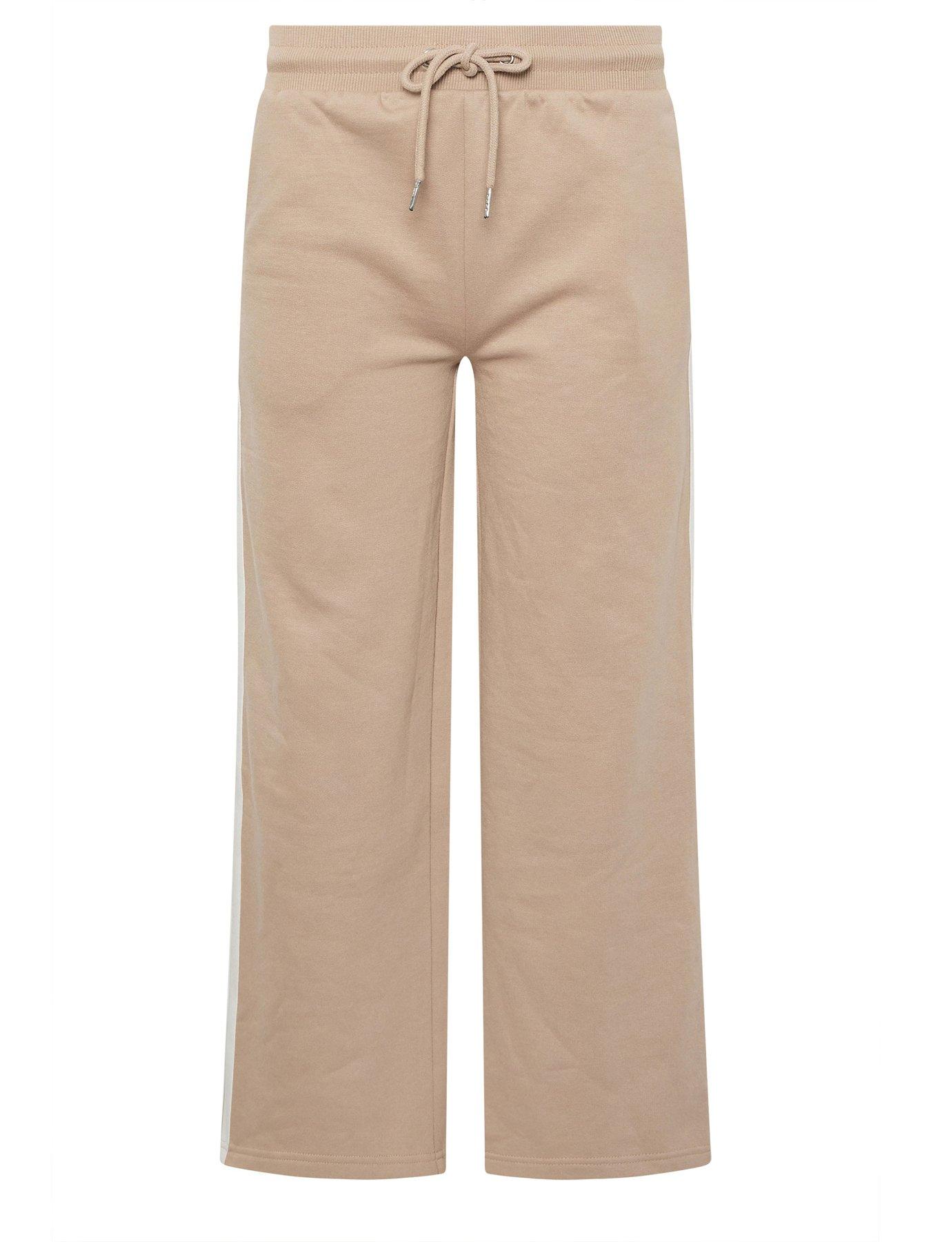 Image 5 of 5 of PixieGirl Petite 2 Side Stripe Wide Leg Joggers