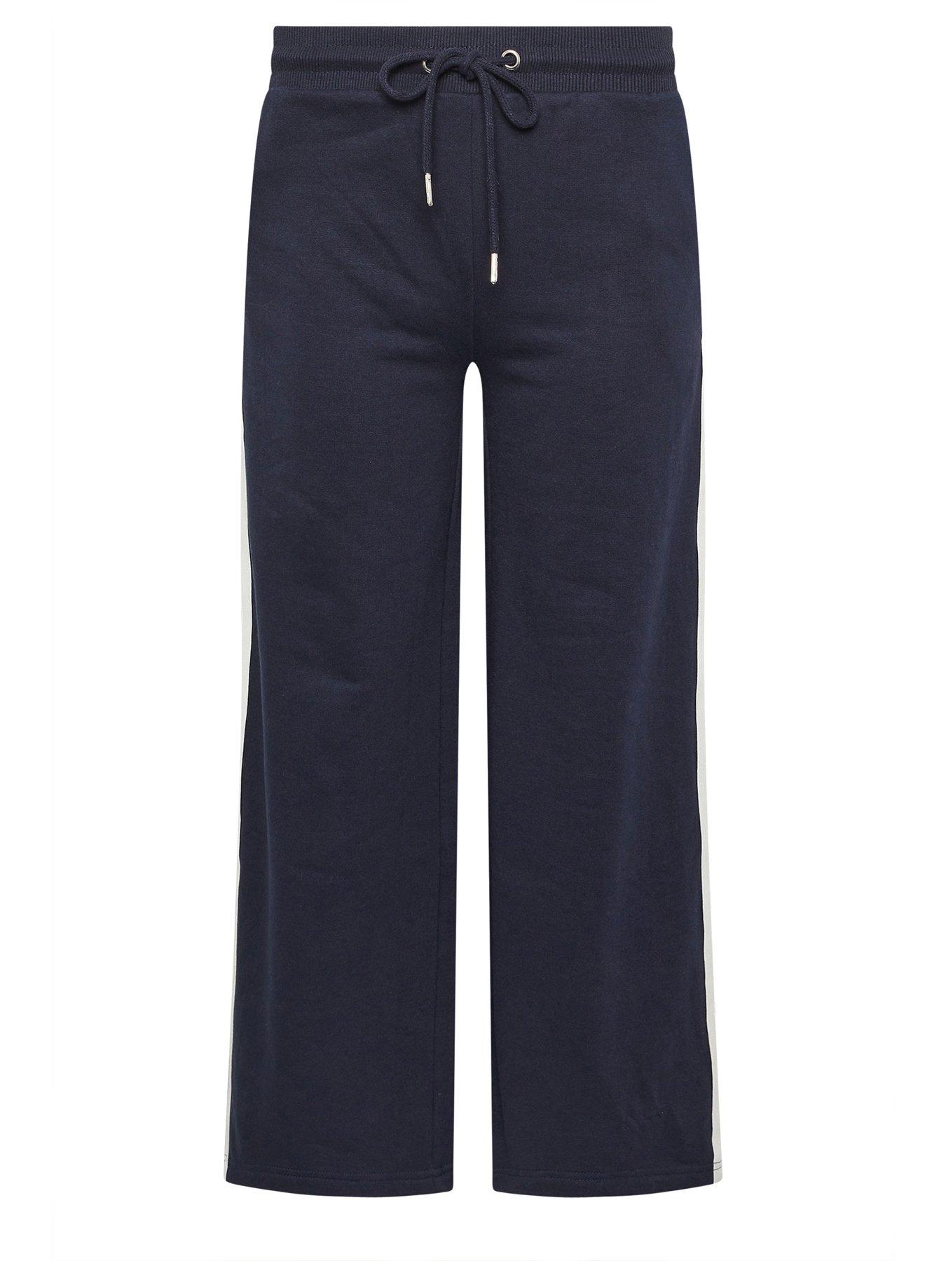 Image 5 of 5 of PixieGirl Petite 2 Side Stripe Wide Leg Joggers