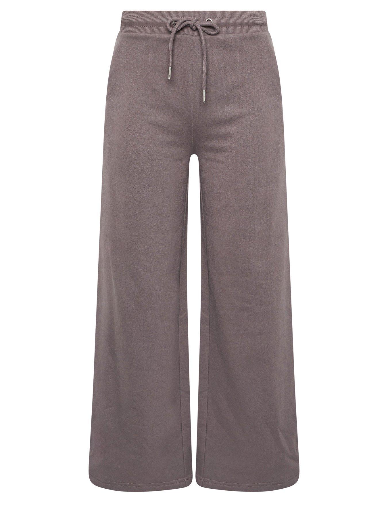 Image 5 of 5 of PixieGirl Petite 2 Side Stripe Wide Leg Joggers
