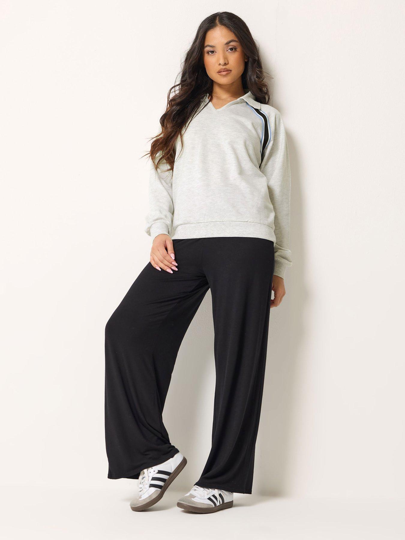 pixiegirl-petite-collar-stripe-sweatshirt-greyback