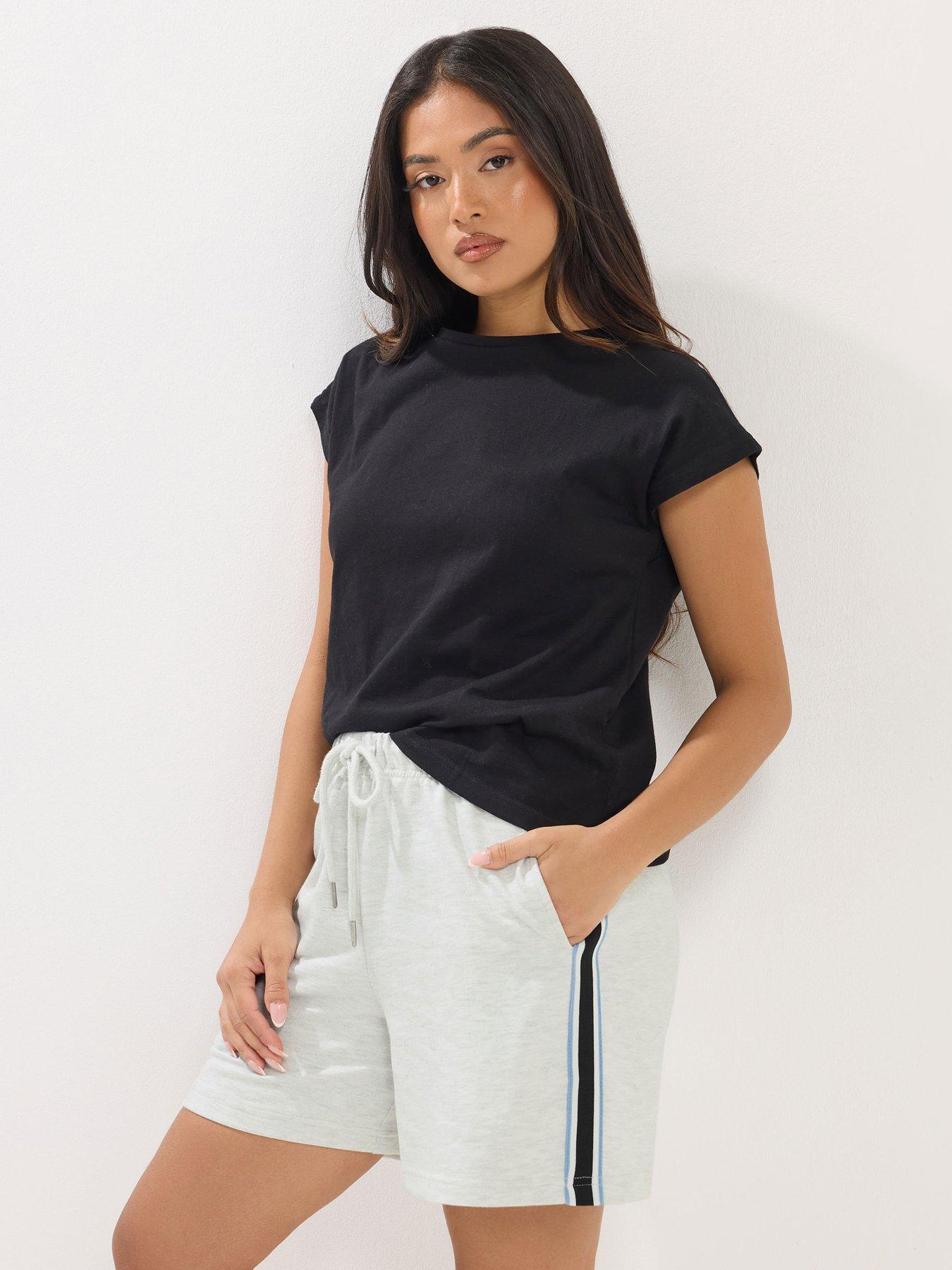 PixieGirl Petite Side Stripe Shorts
