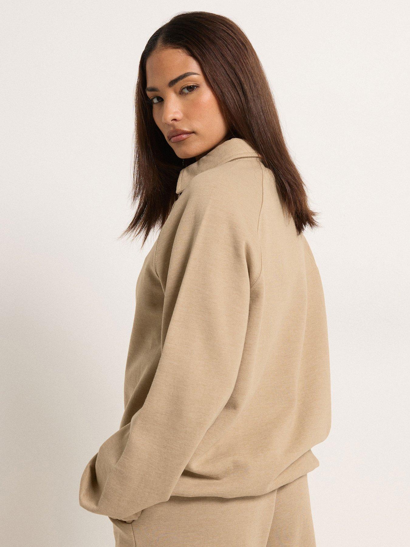 Image 2 of 5 of PixieGirl Petite Collar Sweatshirt