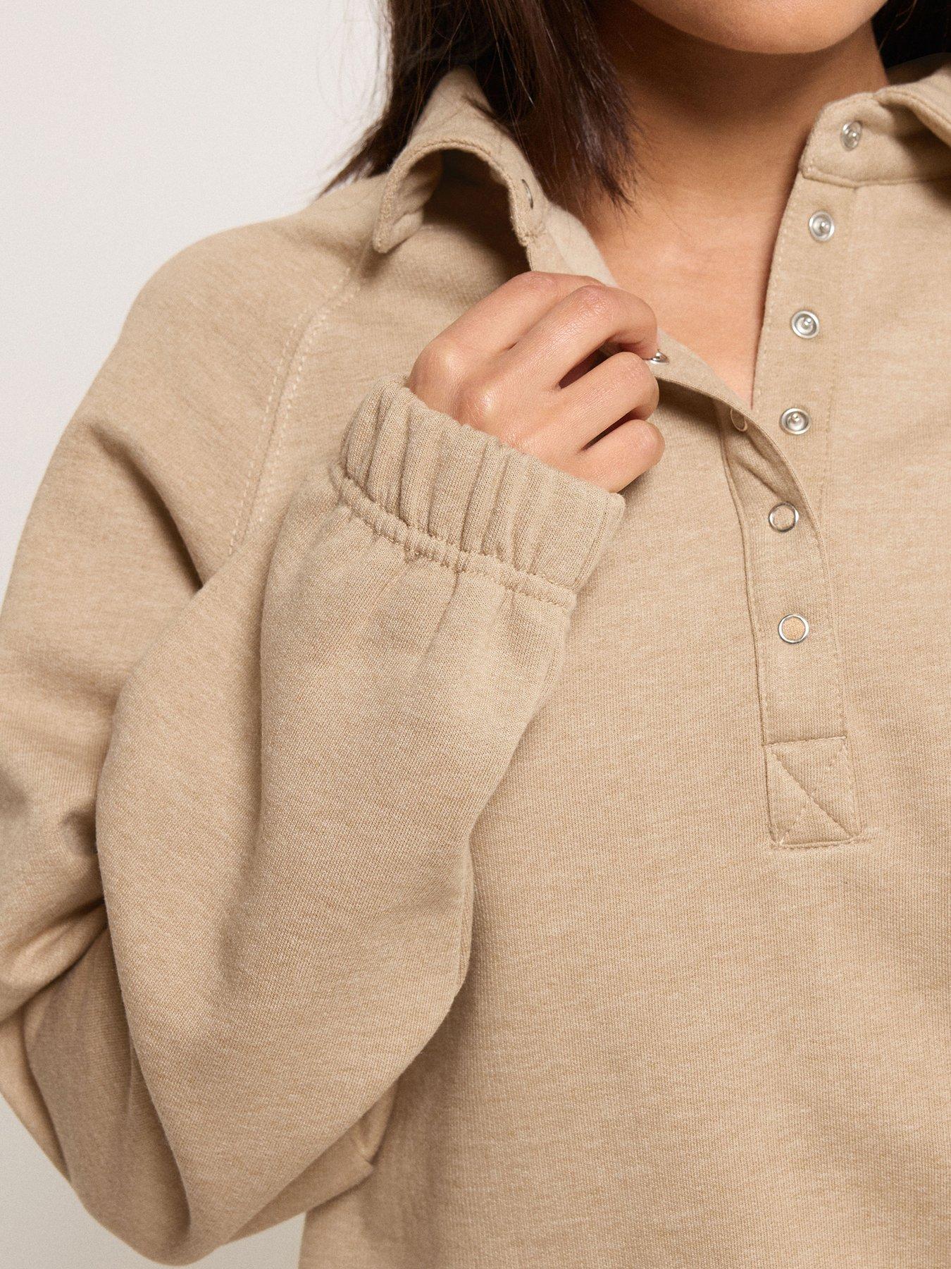 Image 4 of 5 of PixieGirl Petite Collar Sweatshirt
