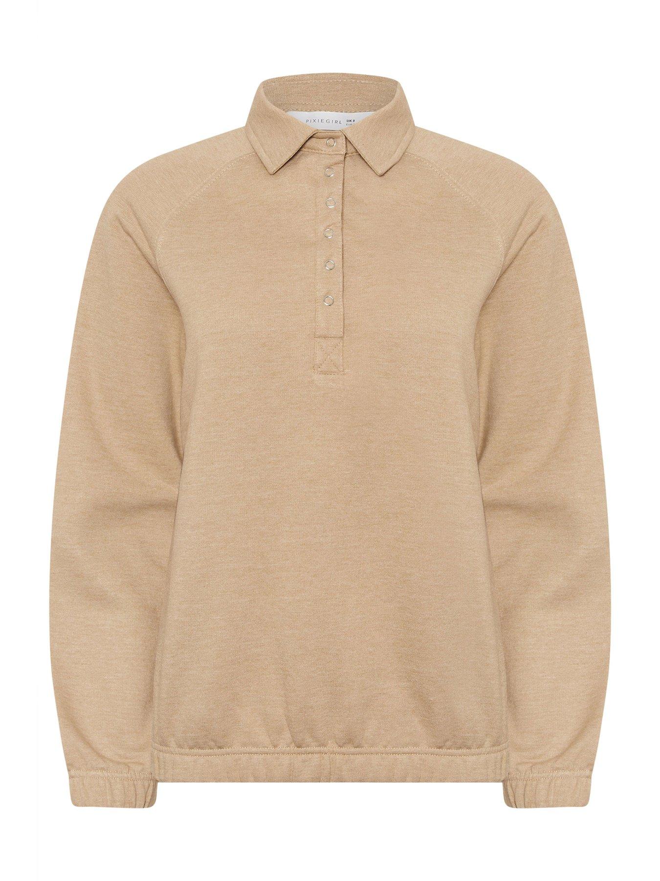 Image 5 of 5 of PixieGirl Petite Collar Sweatshirt