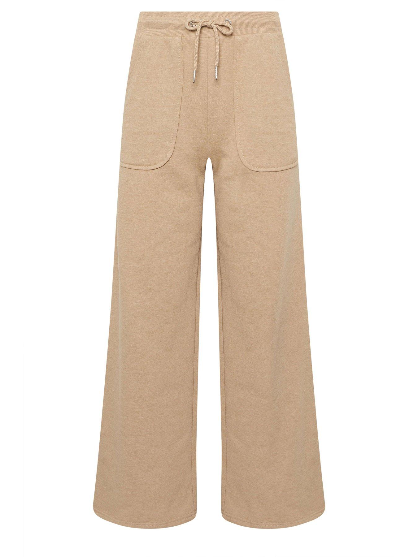 Image 5 of 5 of PixieGirl Petite Patch Pocket Wide Leg Joggers