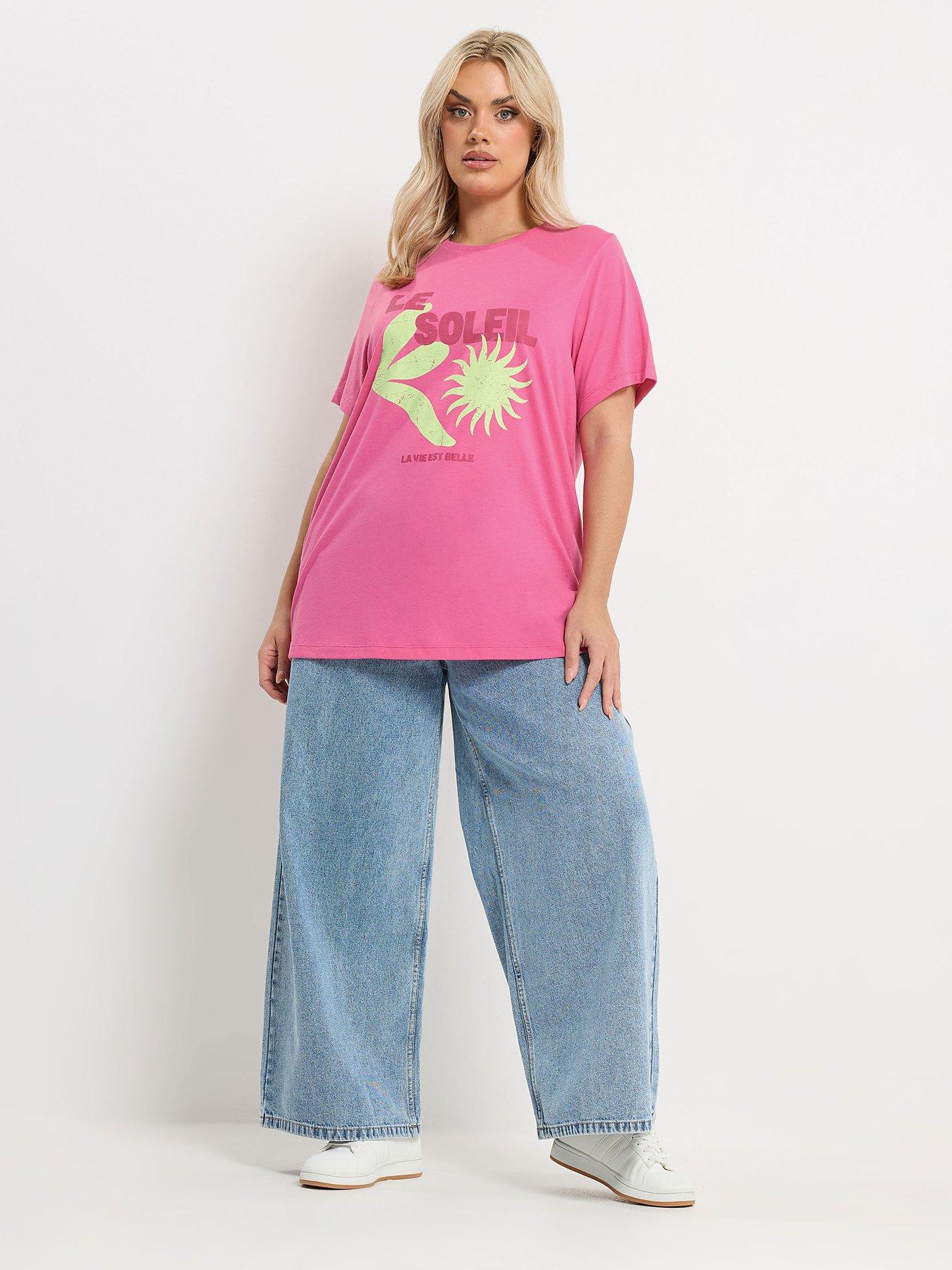 yours-curve-placement-t-shirt-pinkback
