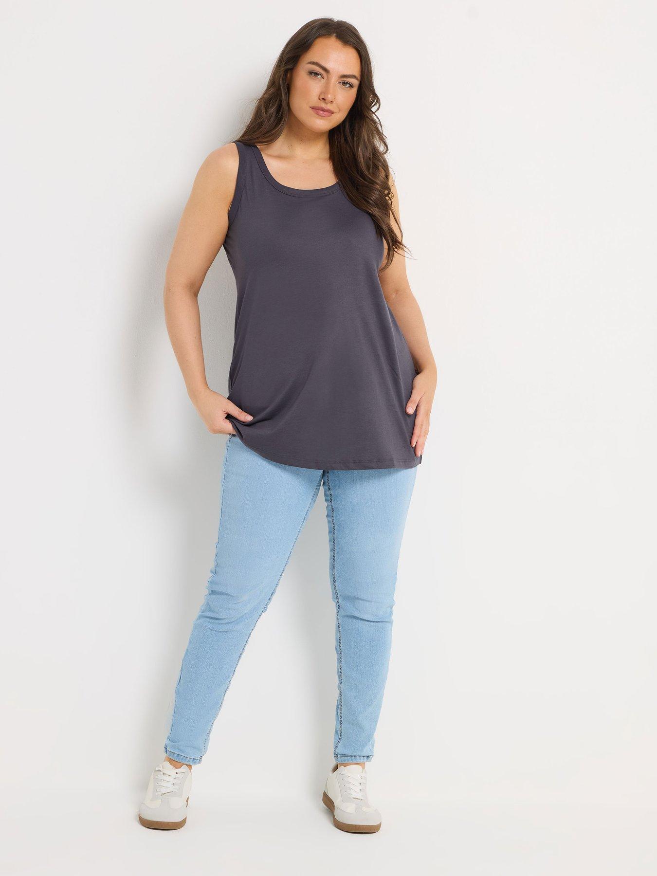 yours-curve-3-pack-core-basic-vests-greyoutfit