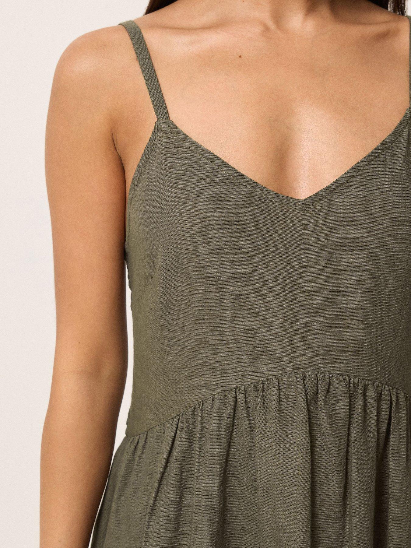Image 4 of 5 of PixieGirl Petite Strappy Midi Dresss