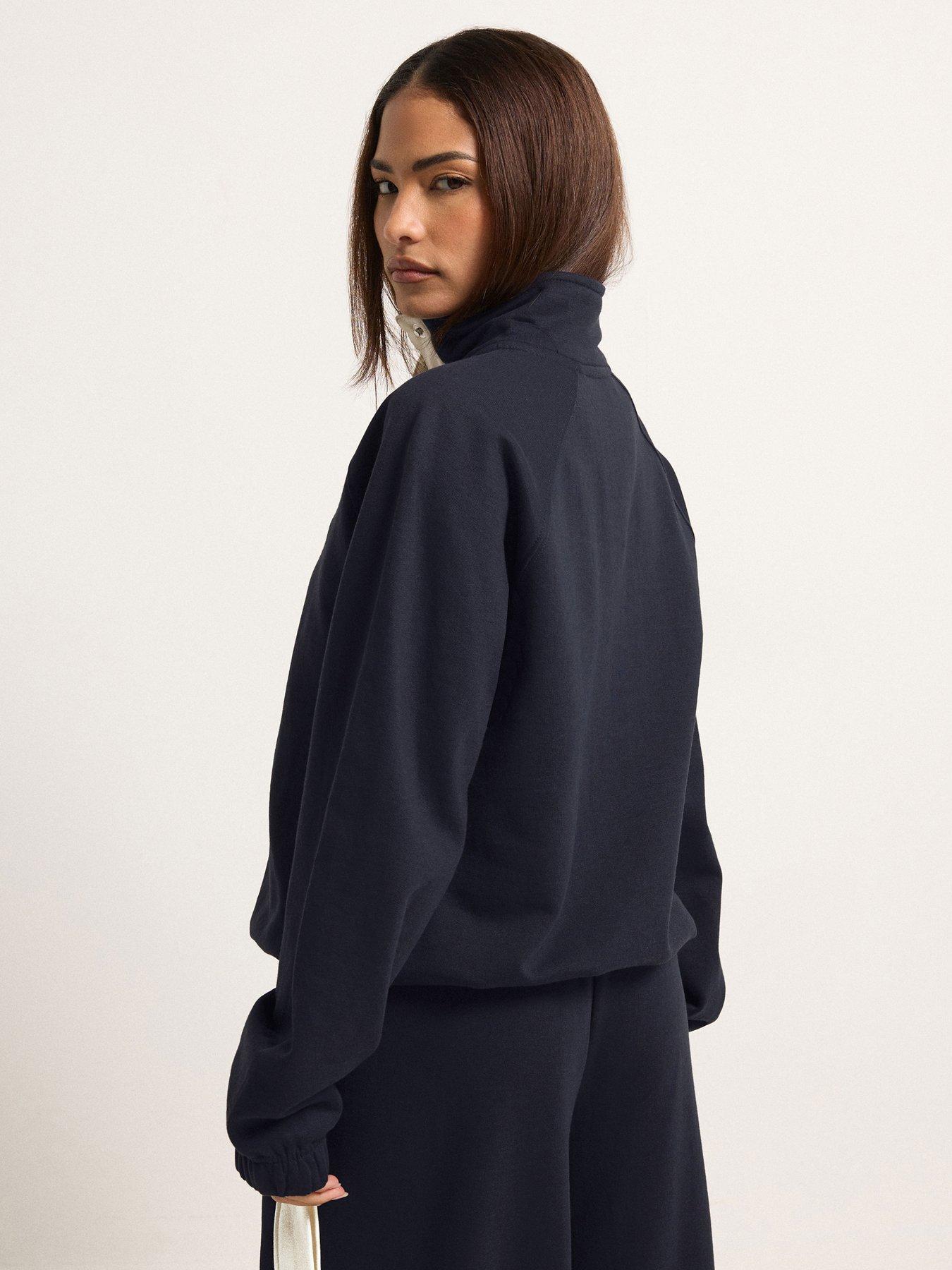 Image 2 of 5 of PixieGirl Petite Funnel Popper Sweatshirt