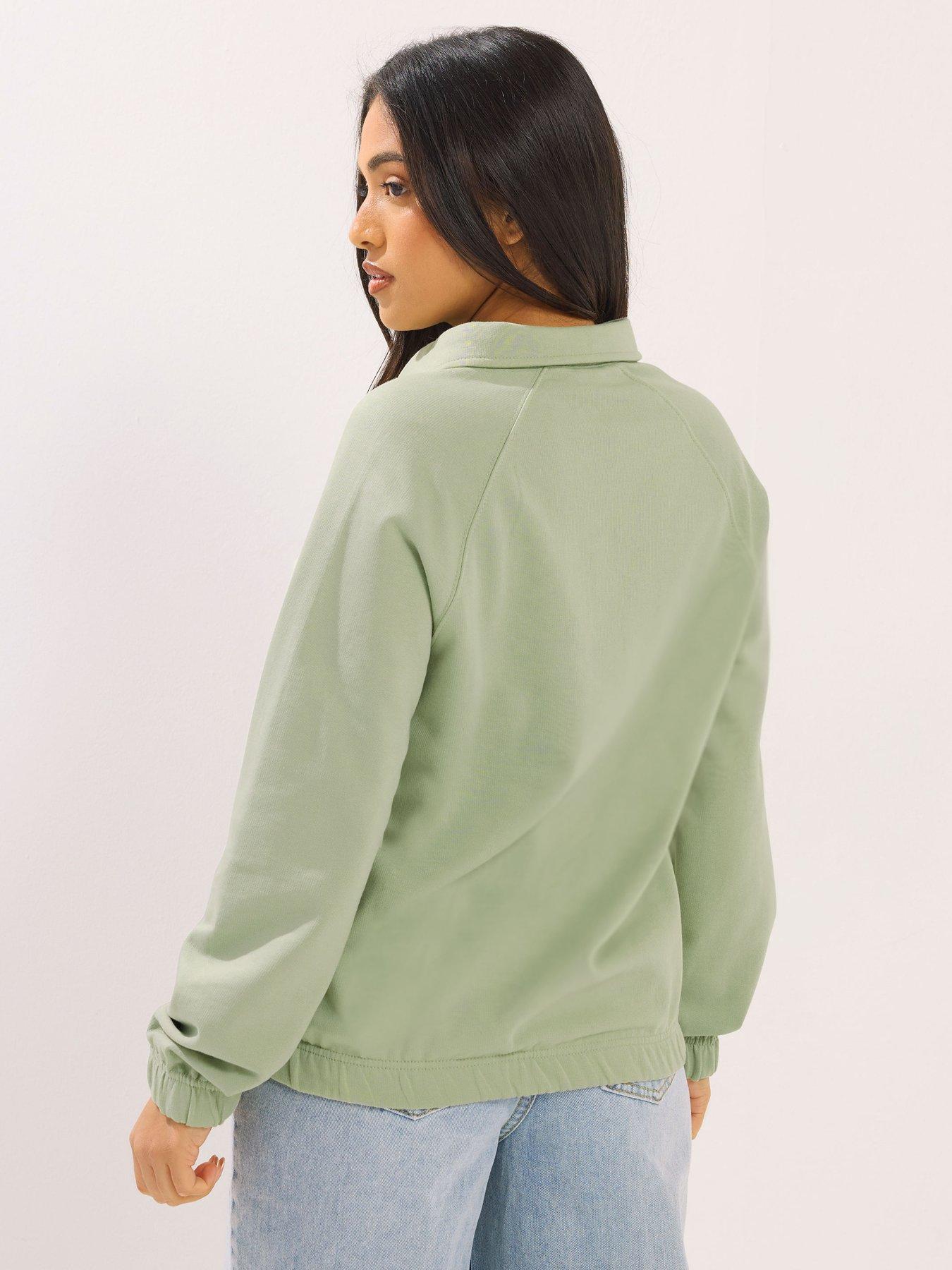Image 2 of 5 of PixieGirl Petite Collar Sweatshirt