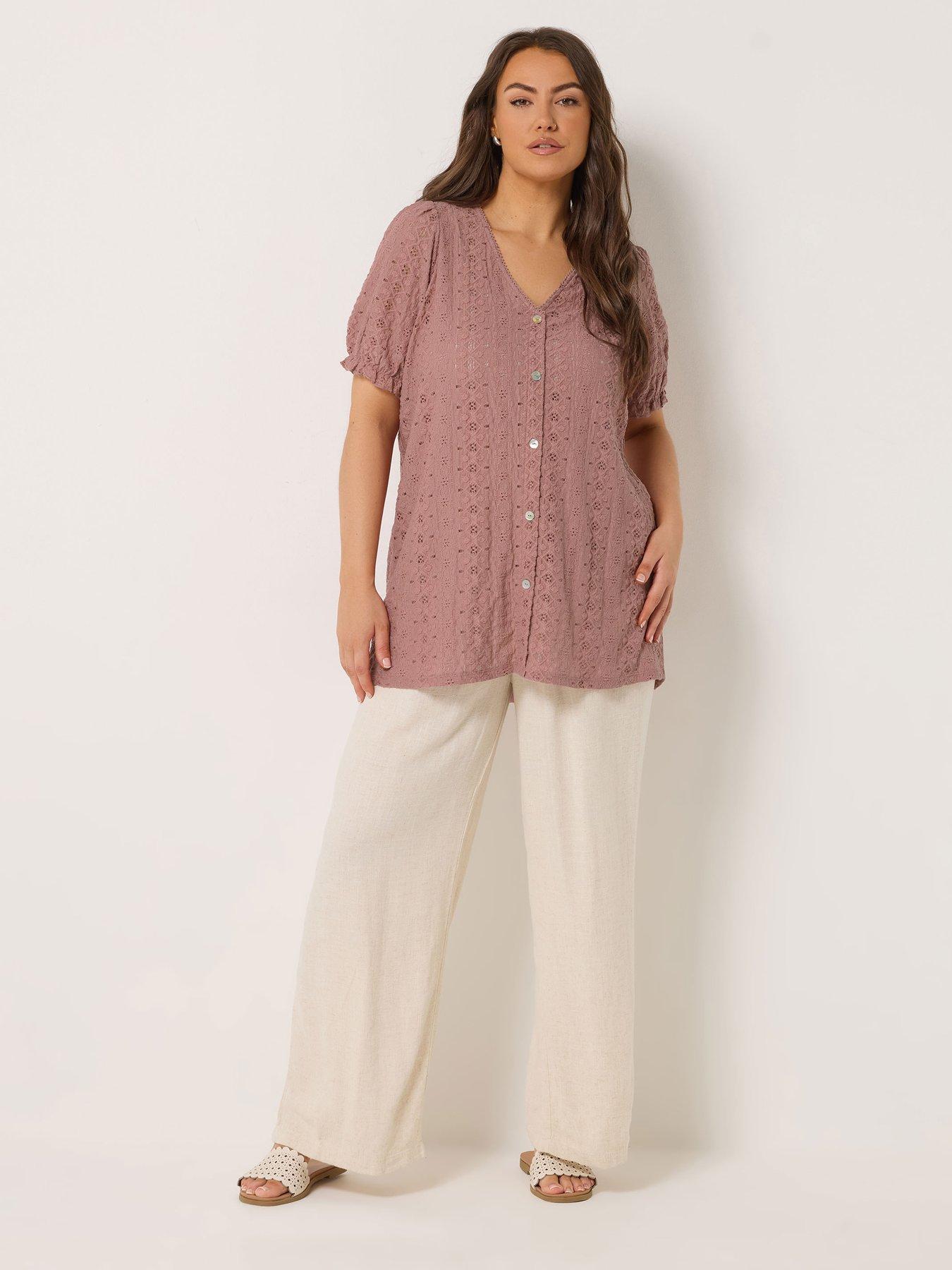 yours-curve-puff-sleeve-anglaise-blouseback