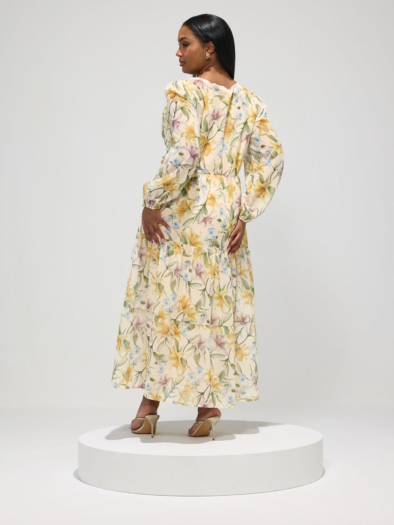 yours-curve-floral-boho-long-sleeve-dressstillFront