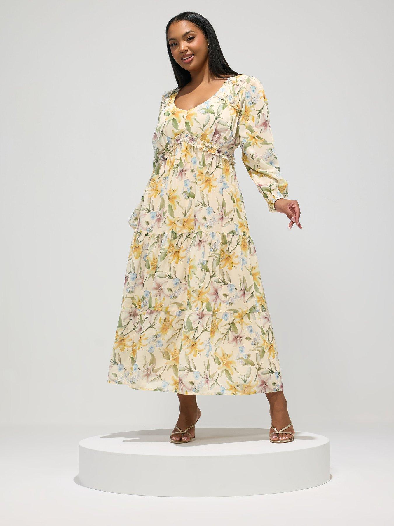 yours-curve-floral-boho-long-sleeve-dressback